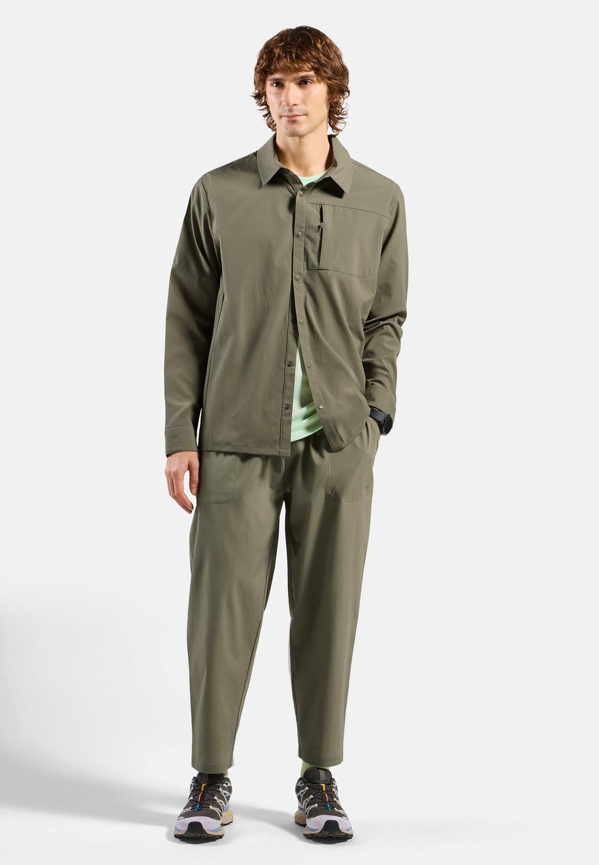 The Essentials long-sleeve hiking shirt