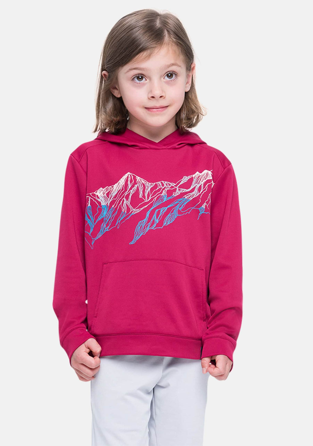 The WeAct kids' collection mid layer hoody