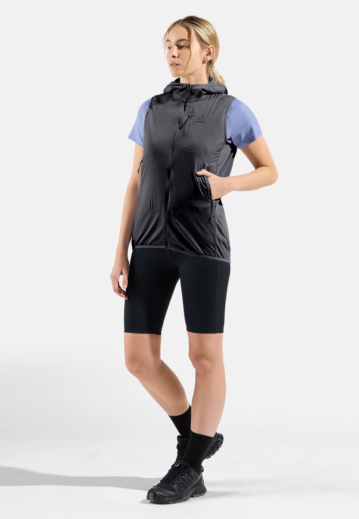 The Ascent wool insulated hybrid vest