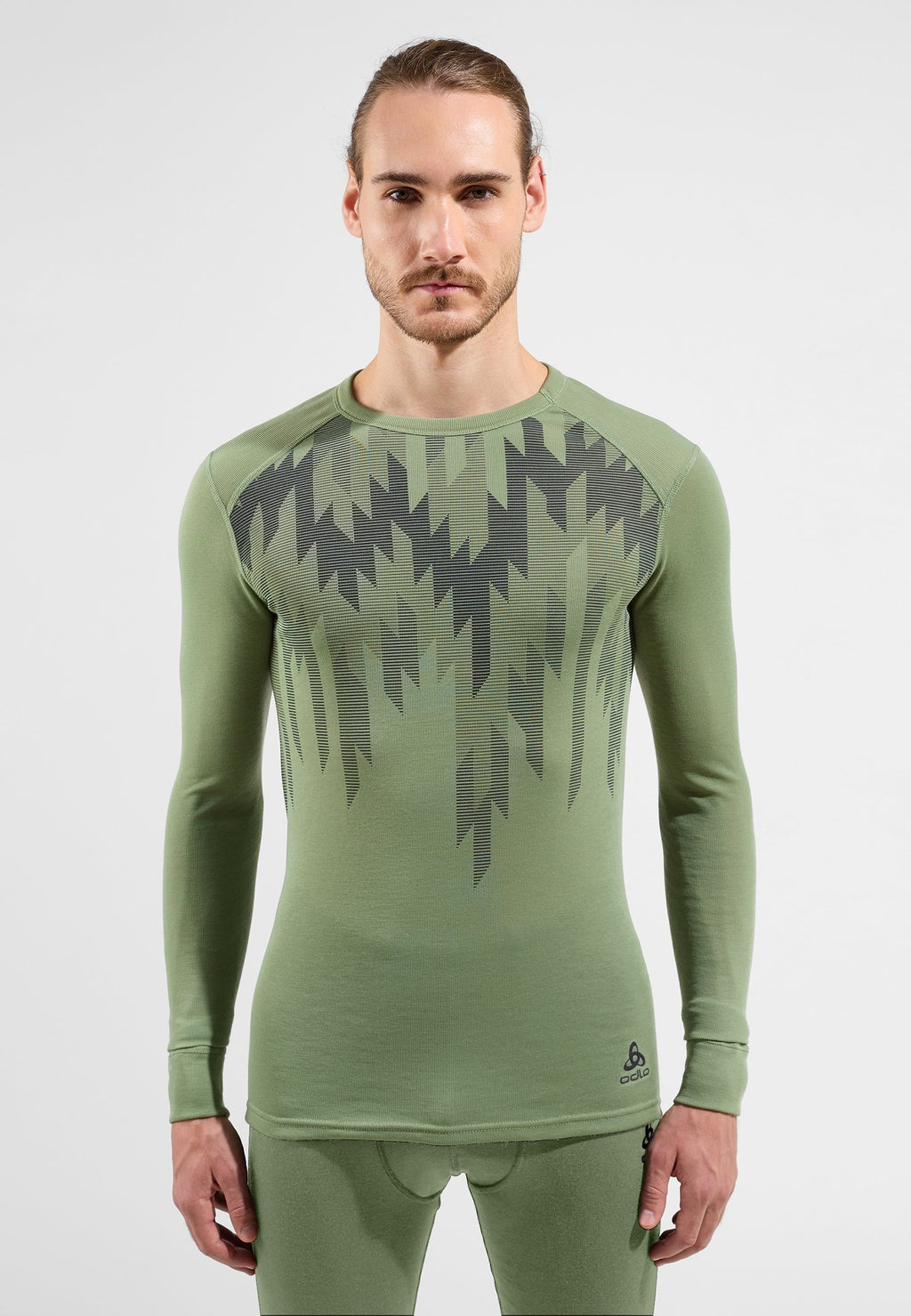 The Active Warm Graphic Base Layer Top