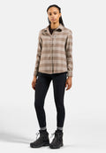 The Essentials checked flannel long sleeve