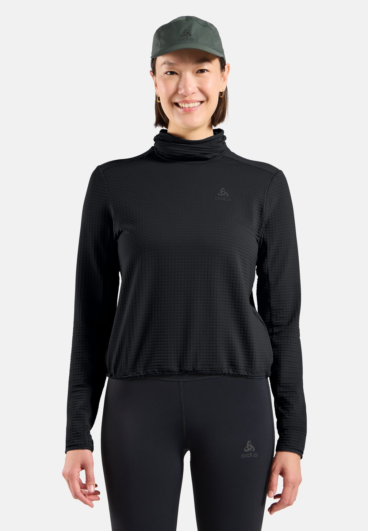 The Essentials Thermal turtleneck running mid layer