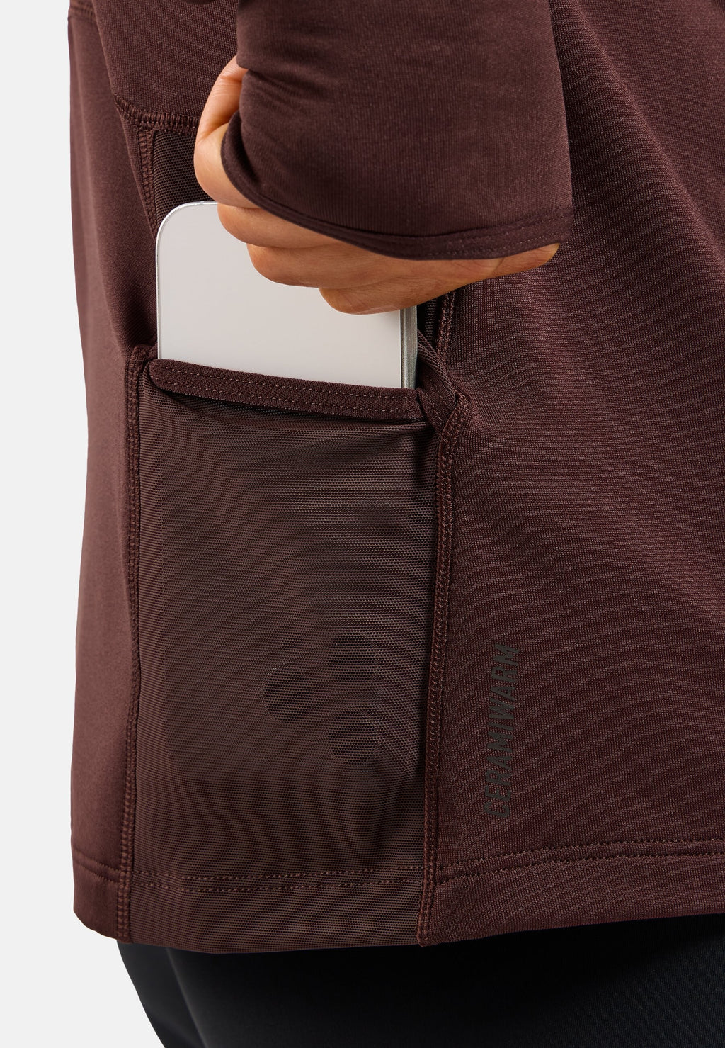 The X-Alp Ceramiwarm half-zip mid layer