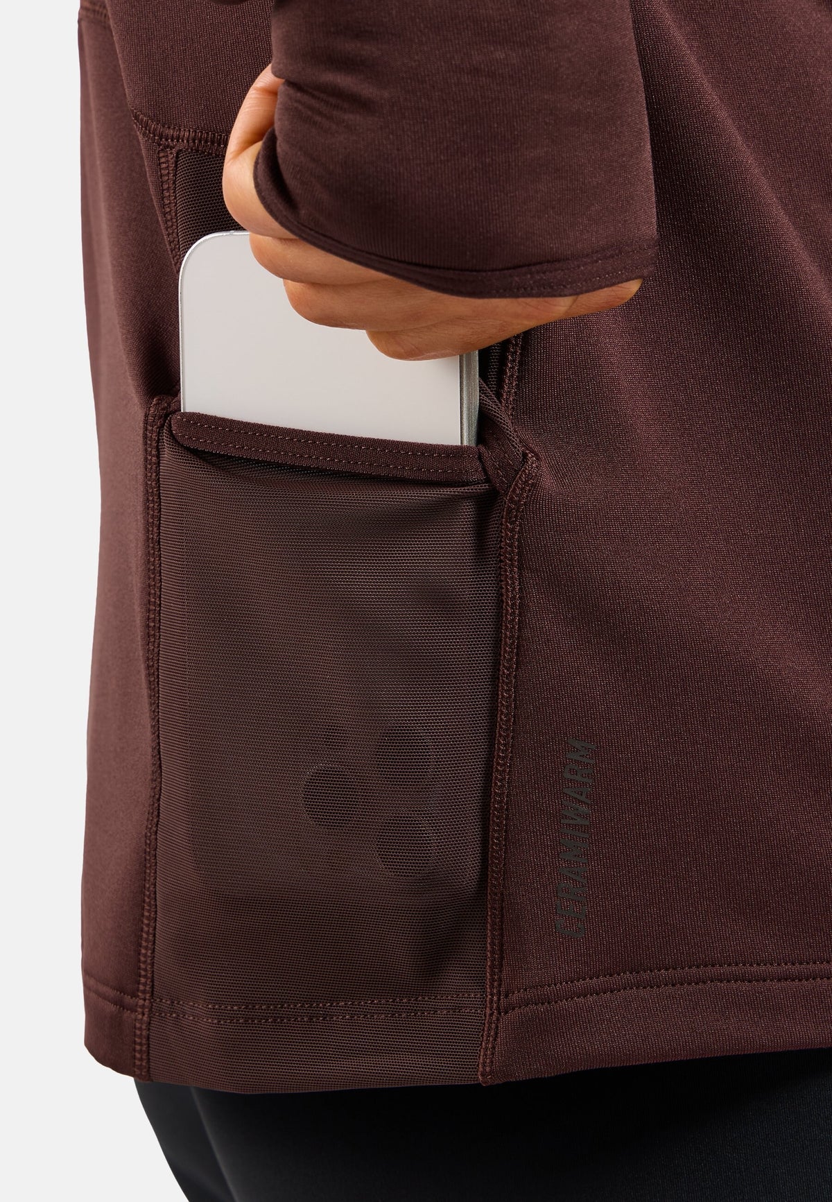 The X-Alp Ceramiwarm half-zip mid layer
