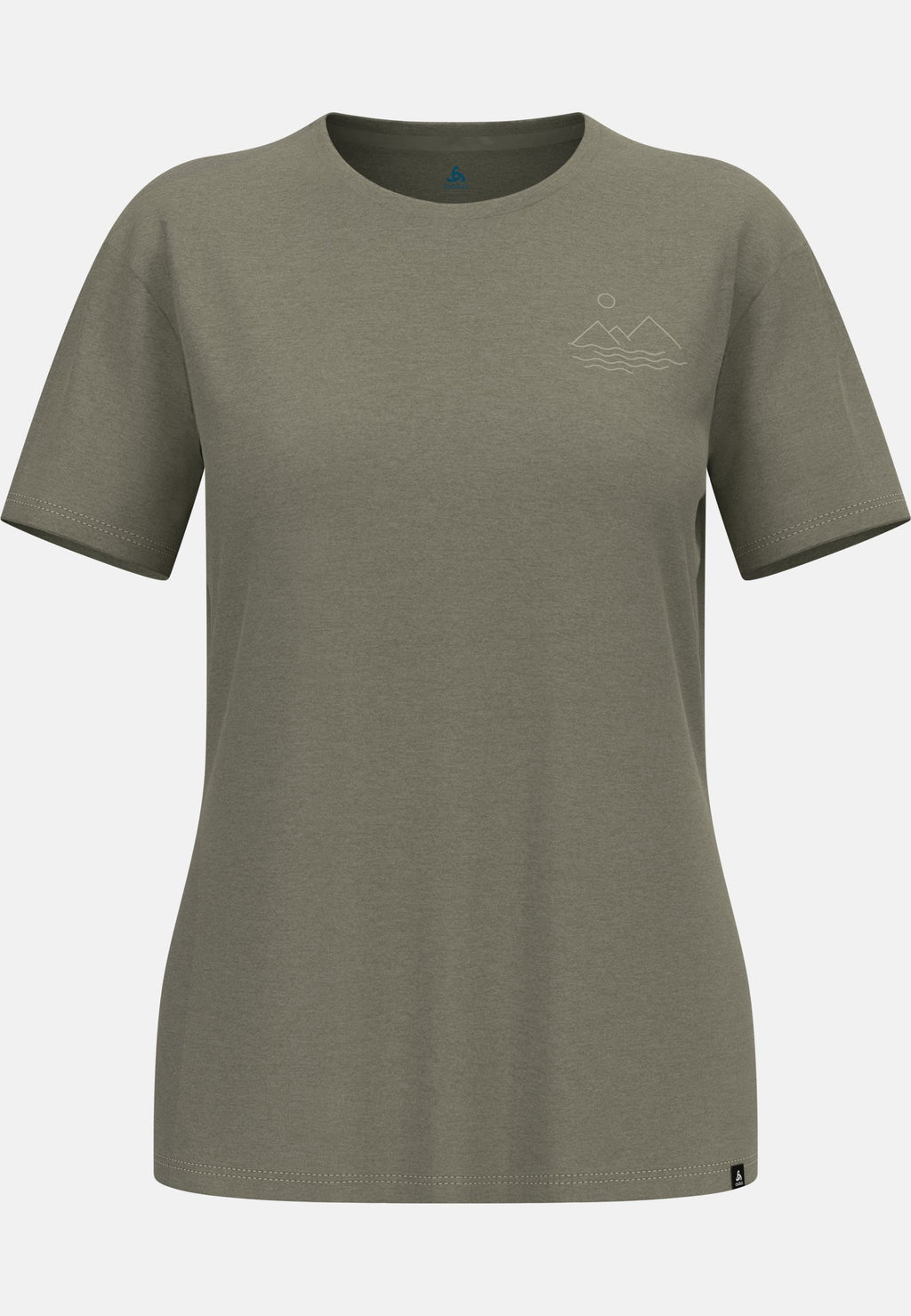 Ascent sun sea mountains t-shirt