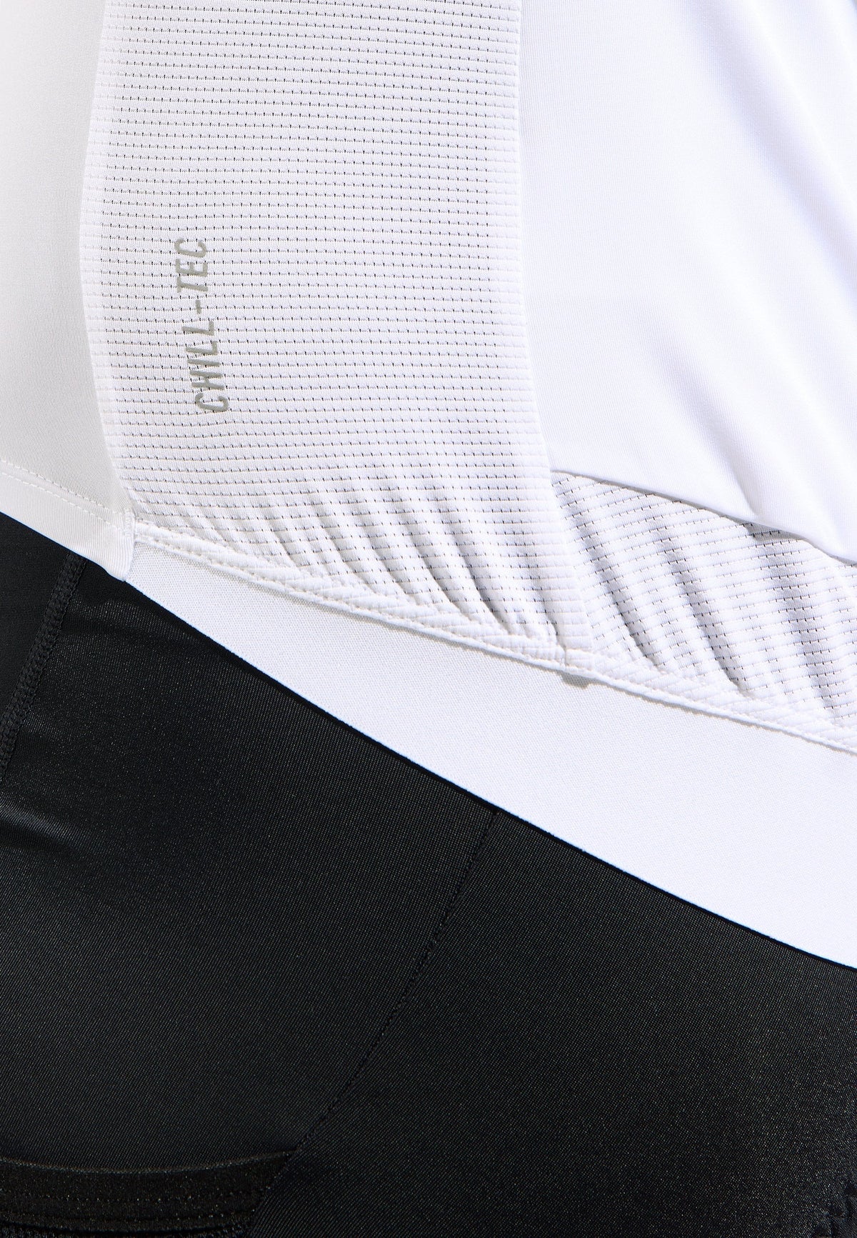 The Zeroweight Chill-Tec print short sleeve cycling jersey