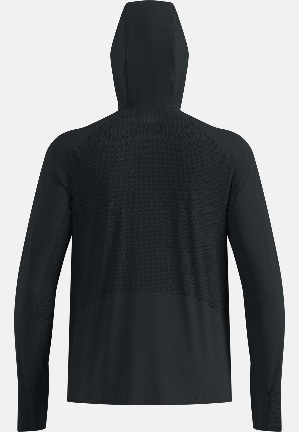 The X-Alp half-zip hooded trail running mid layer