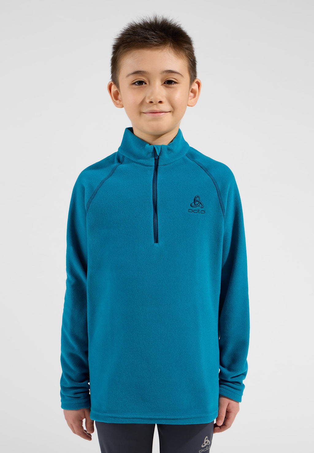 The Rigi kids' half-zip mid layer