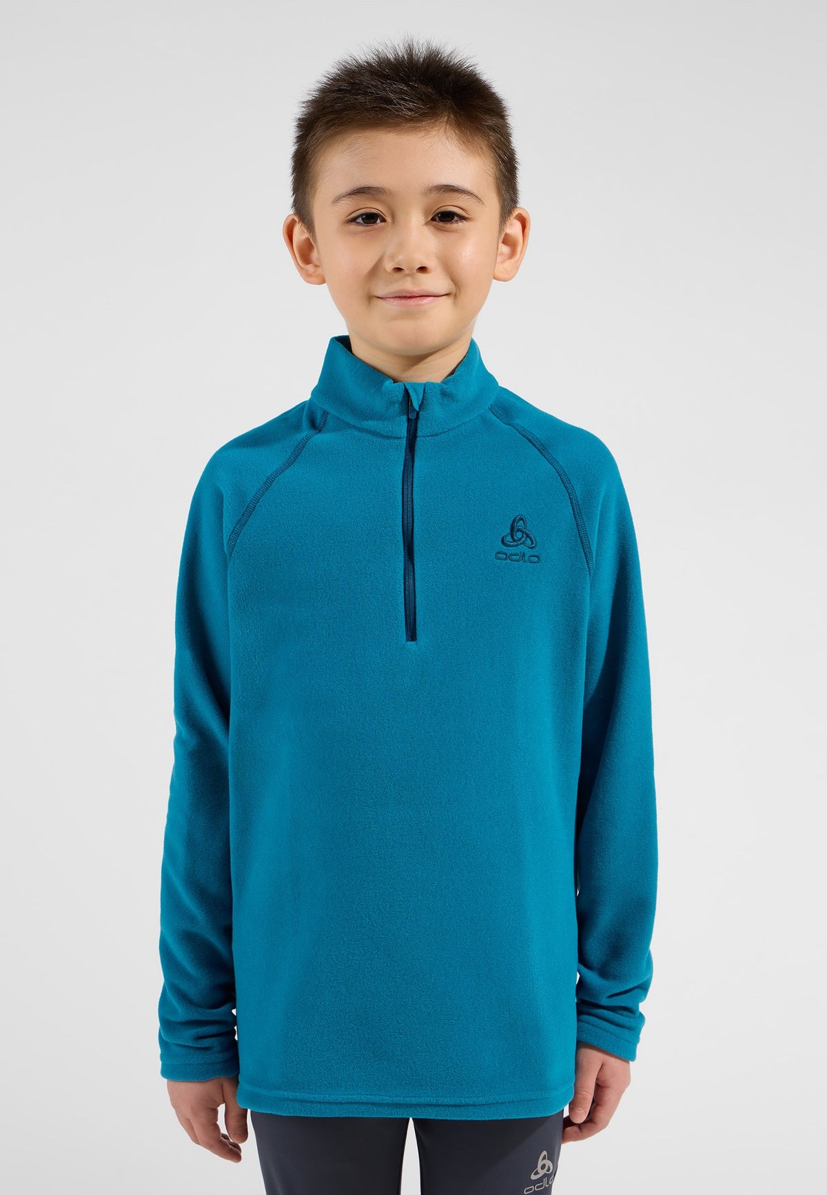 The Rigi kids' half-zip mid layer