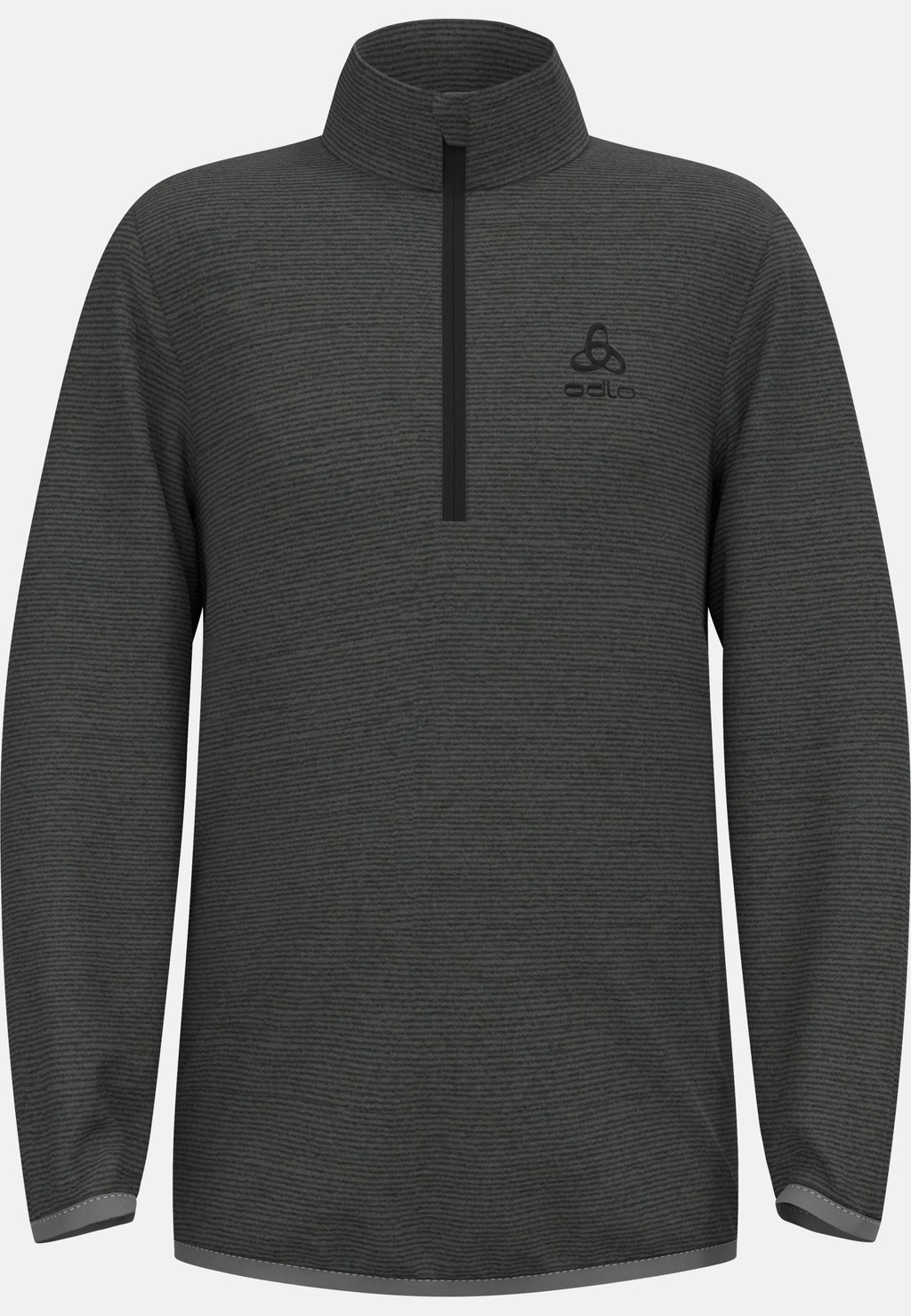 The Roy kids' stripe half-zip mid layer