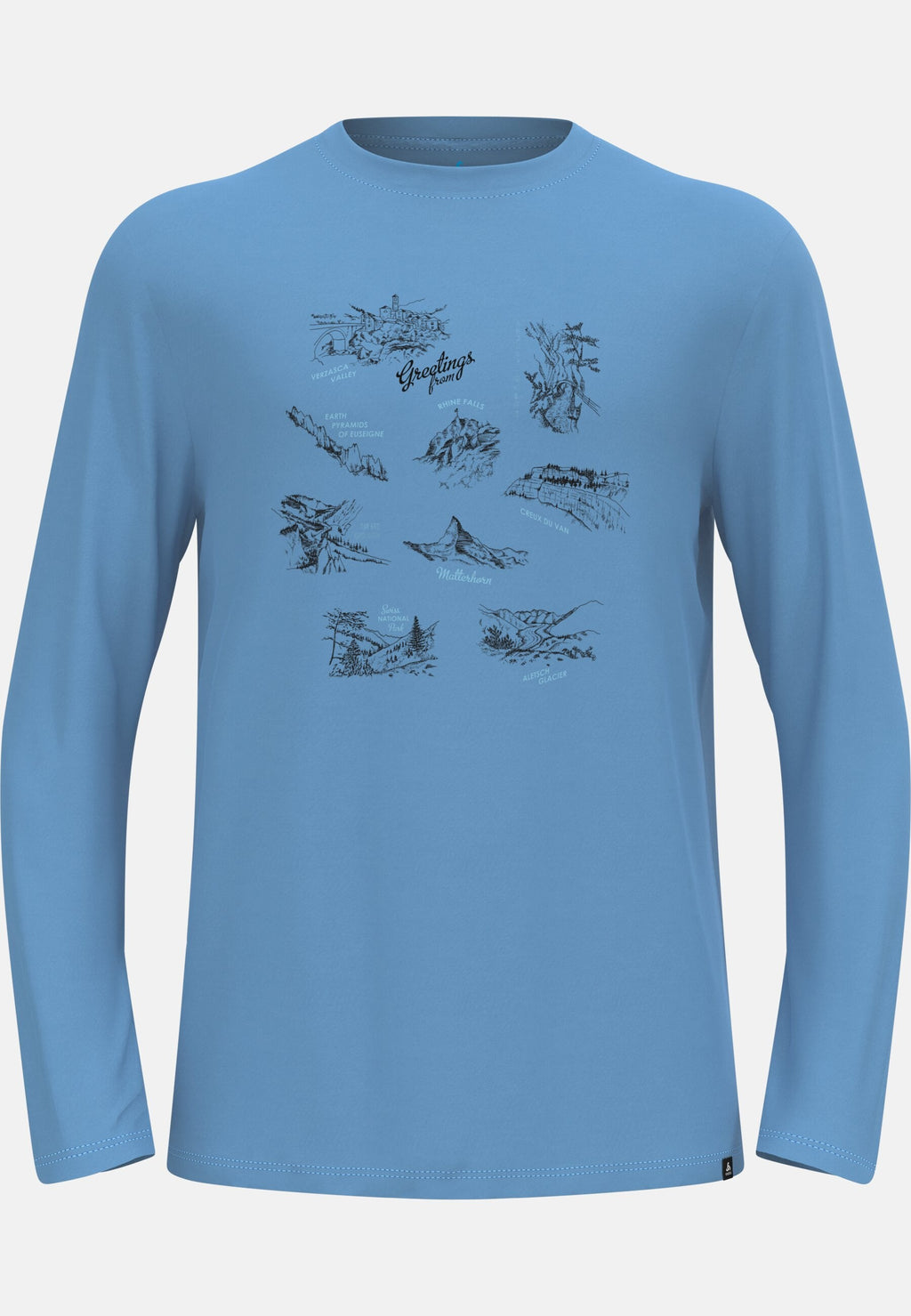 The Ascent merino 200 Swiss explorer long sleeve t-shirt