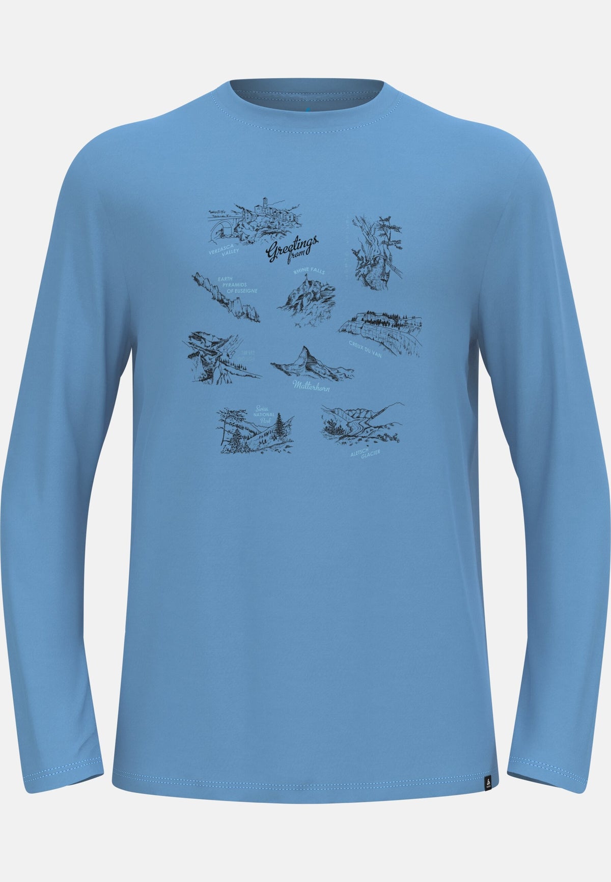 The Ascent merino 200 Swiss explorer long sleeve t-shirt