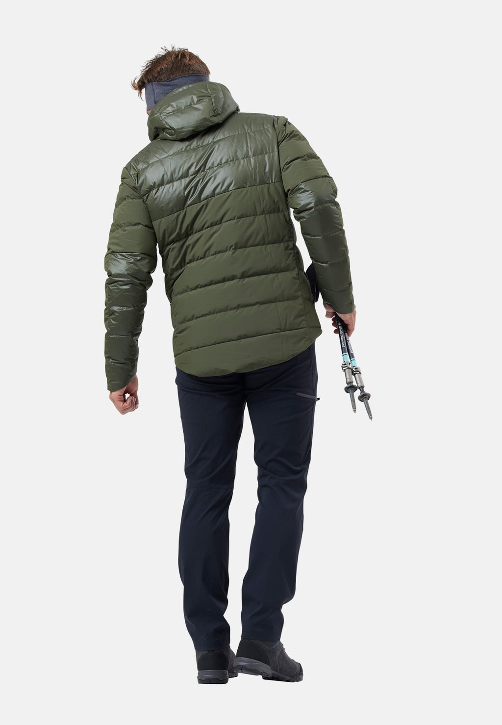 The Severin N-Thermic recycled down hooded jacket