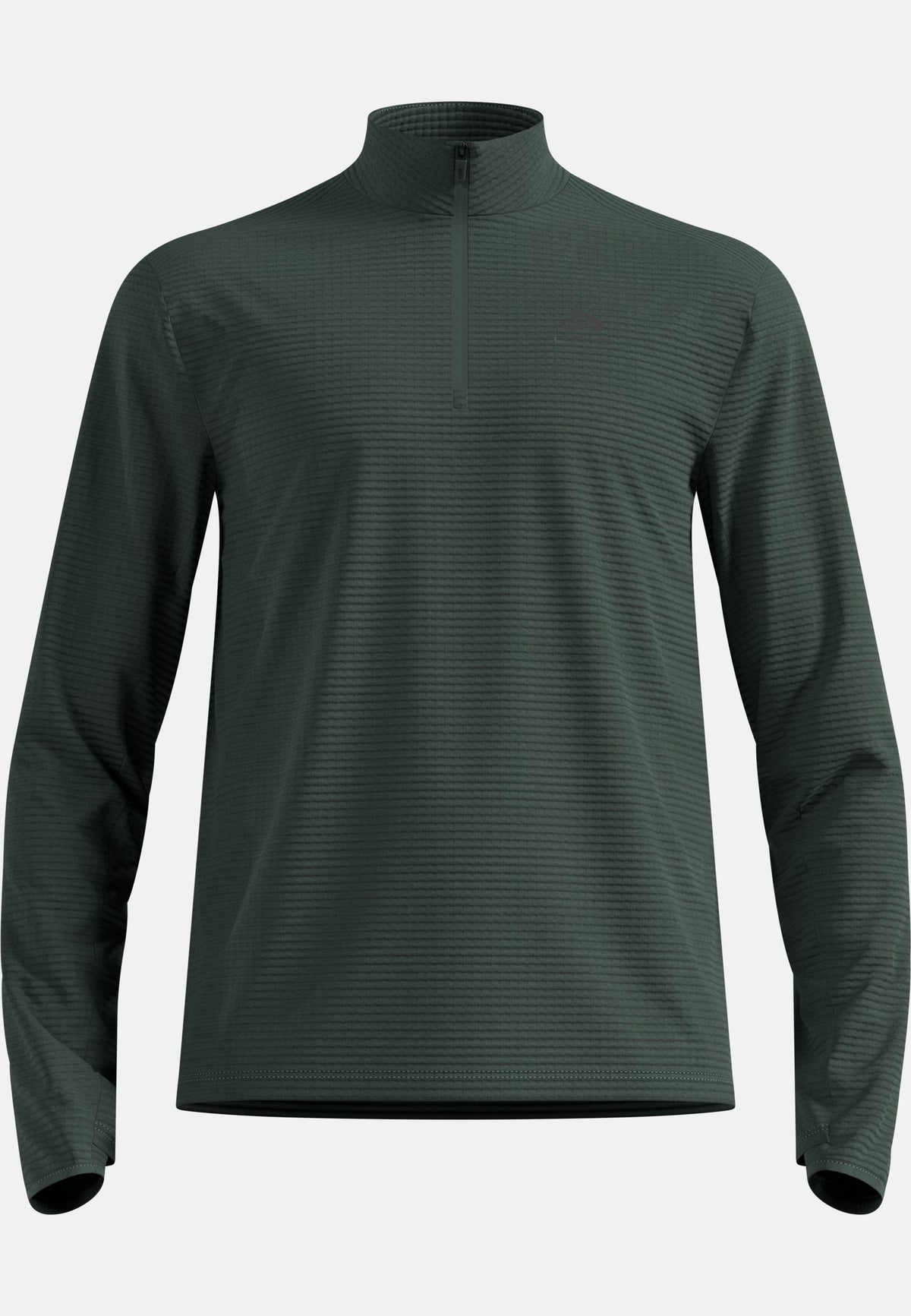 The Essentials Thermal half-zip running mid layer