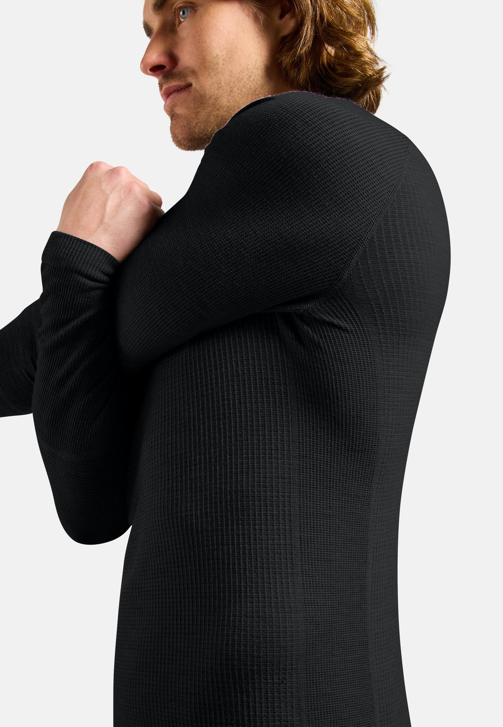 The Seamless Performance Wool base layer top with facemask