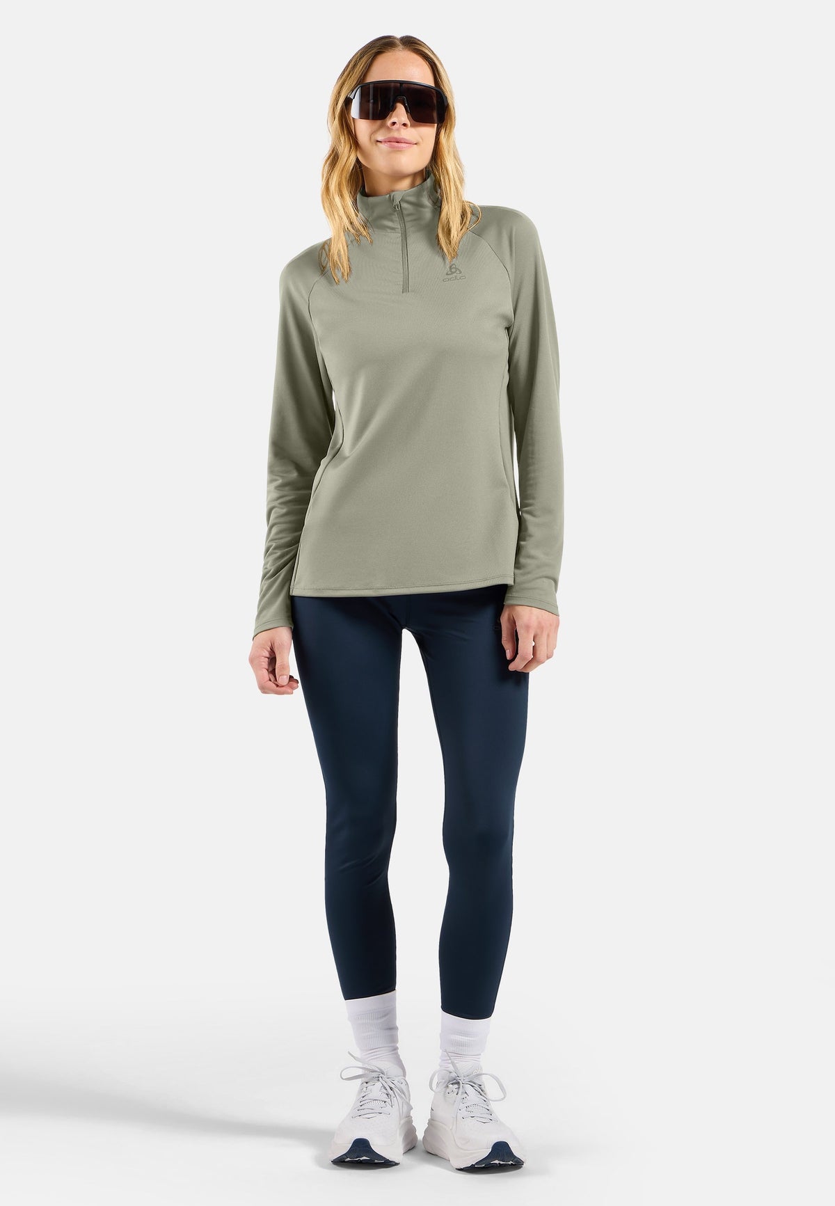 The Essentials Ceramiwarm half-zip mid layer