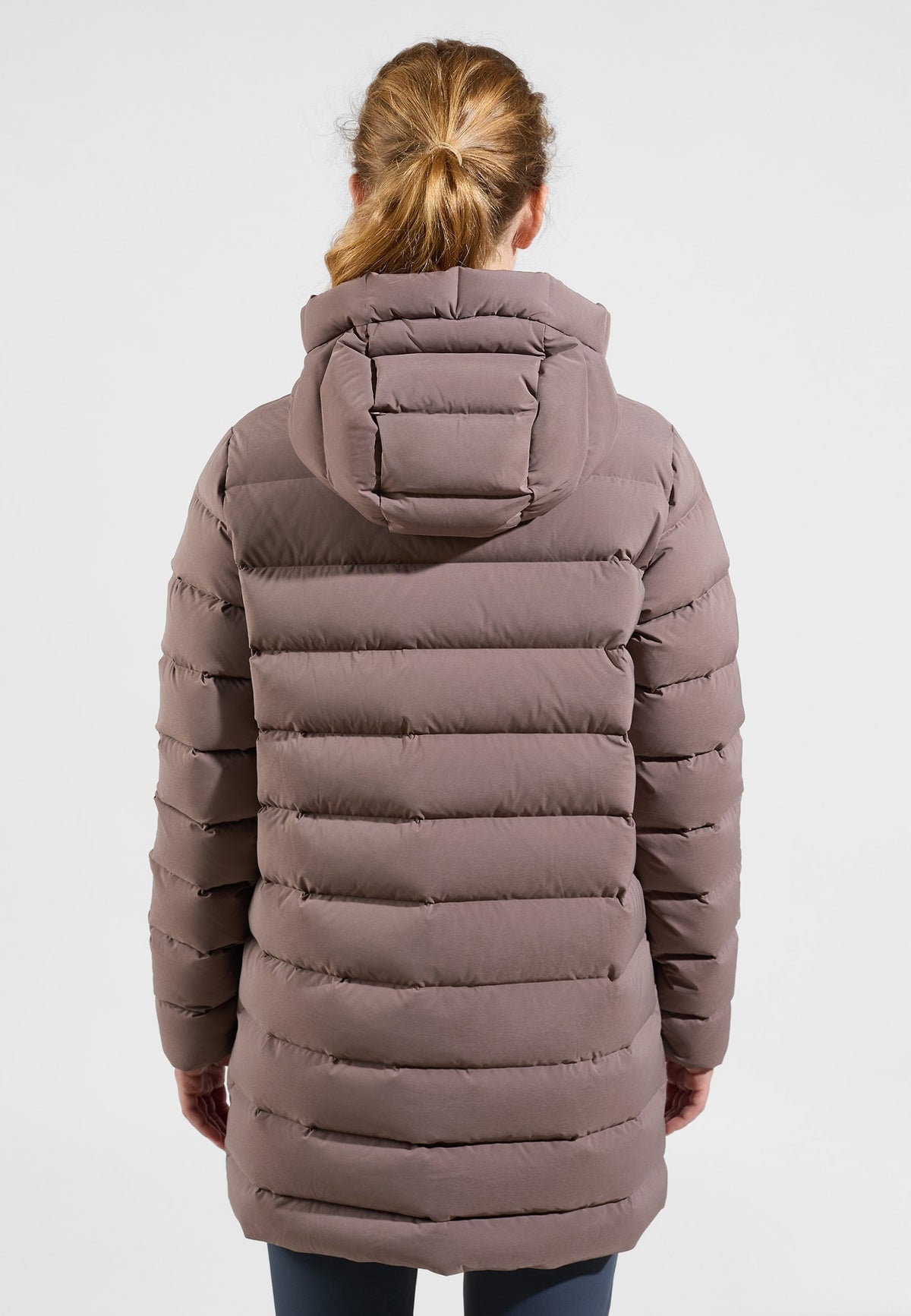 The Ascent N-Thermic recycled down hooded jacket