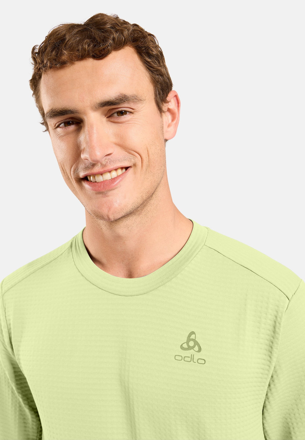 The Essentials Thermal crewneck running mid layer