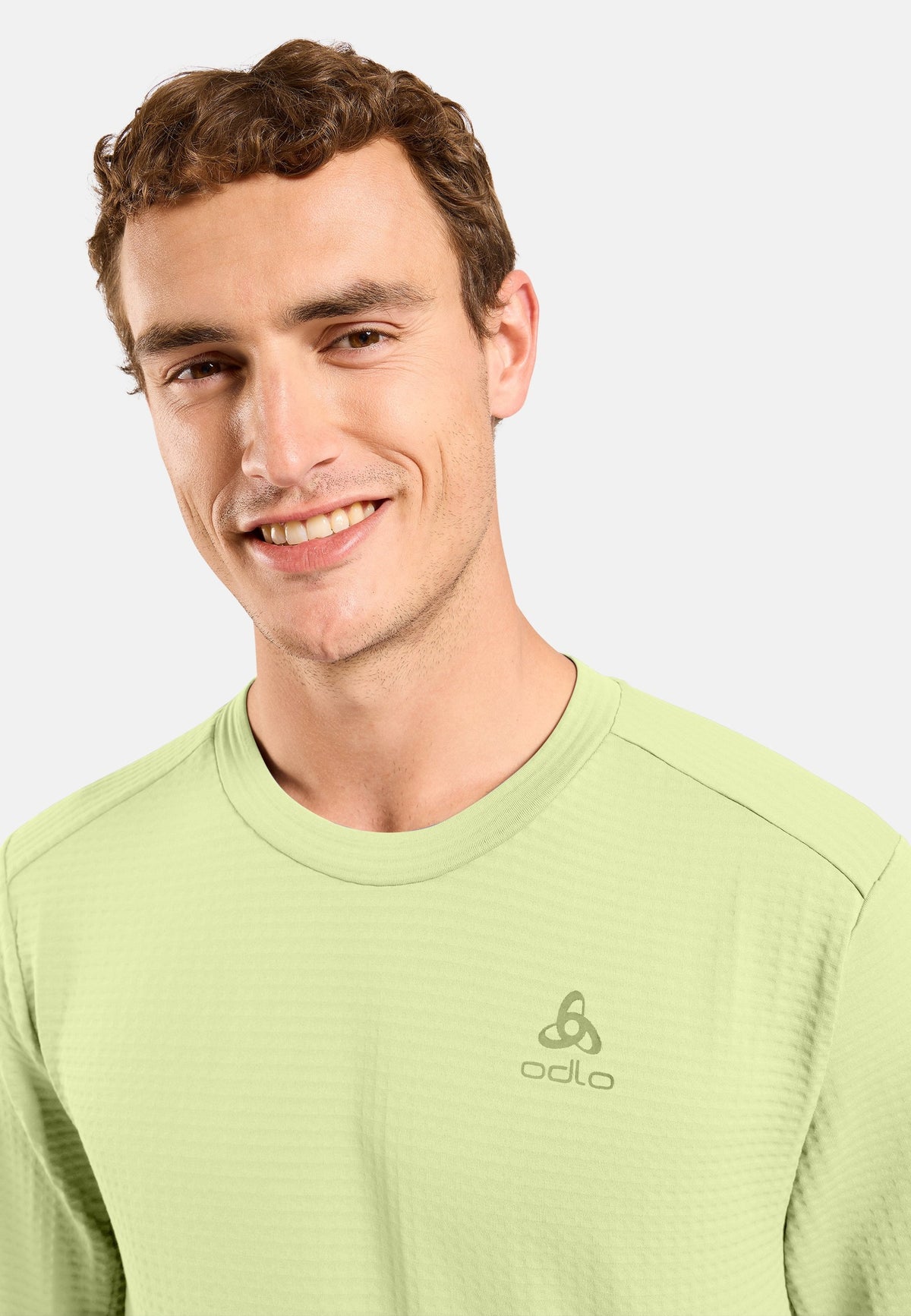 The Essentials Thermal crewneck running mid layer