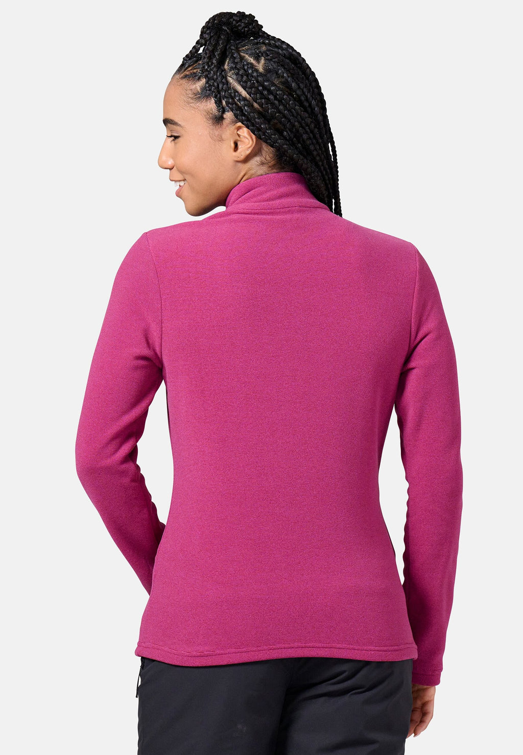 The women's Roy half-zip mid layer