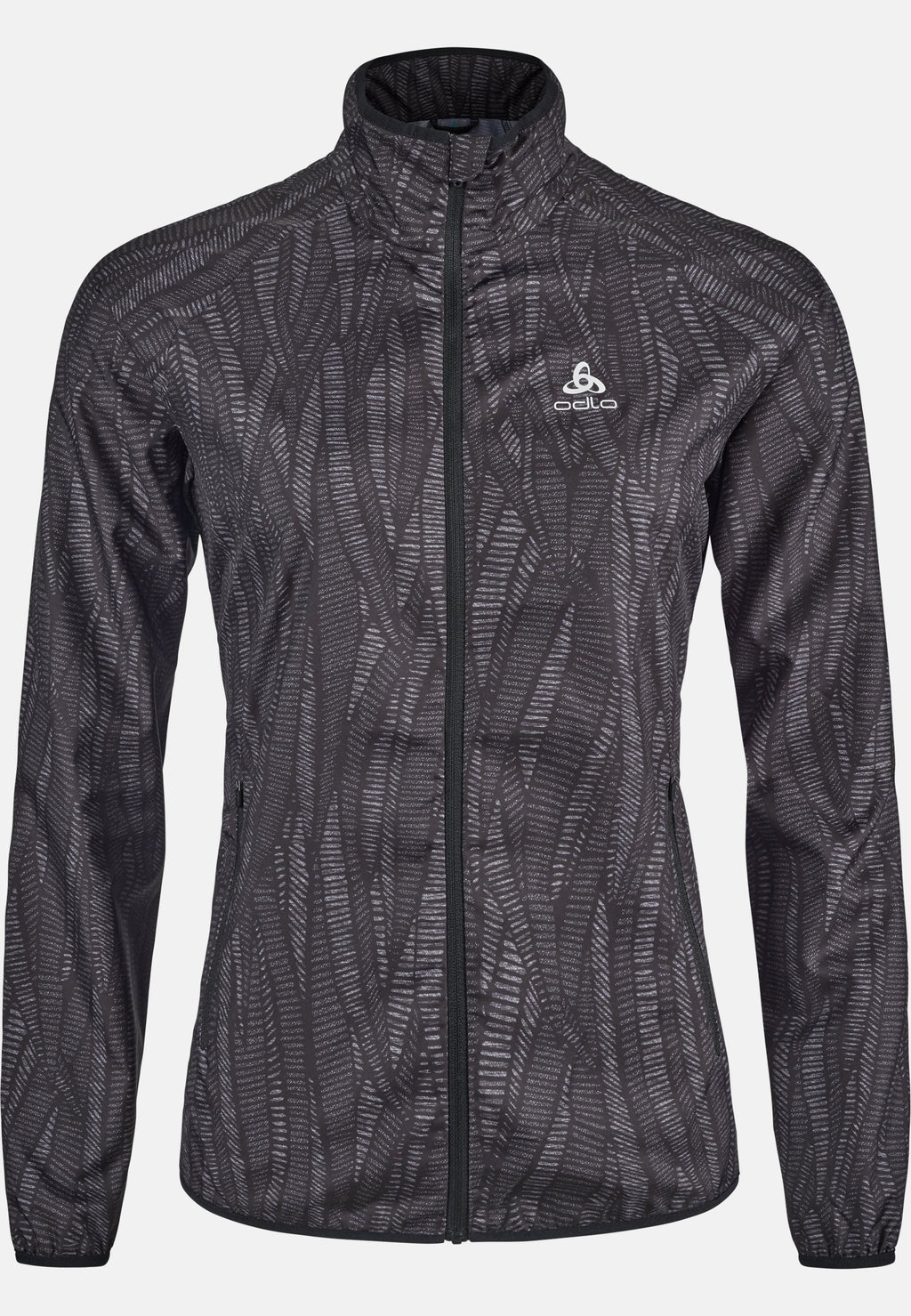The Essentials Light print running jacket