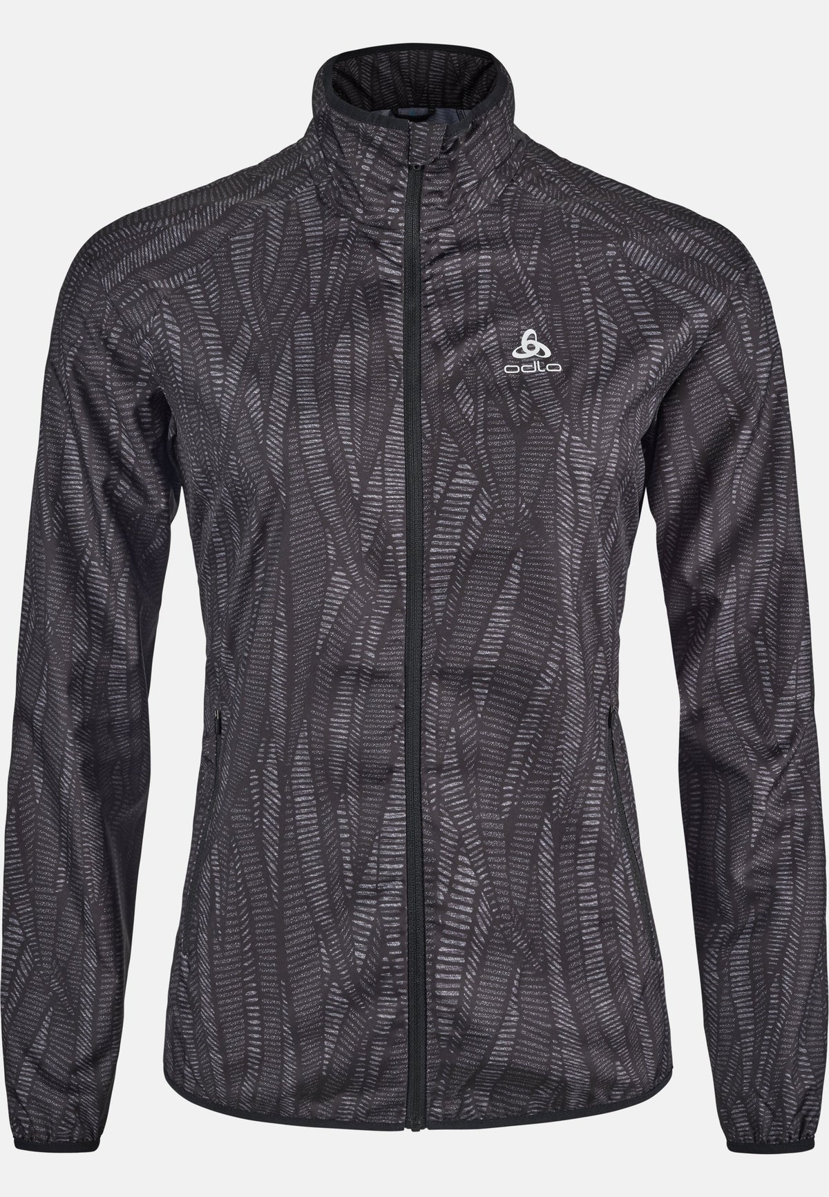 The Essentials Light print running jacket
