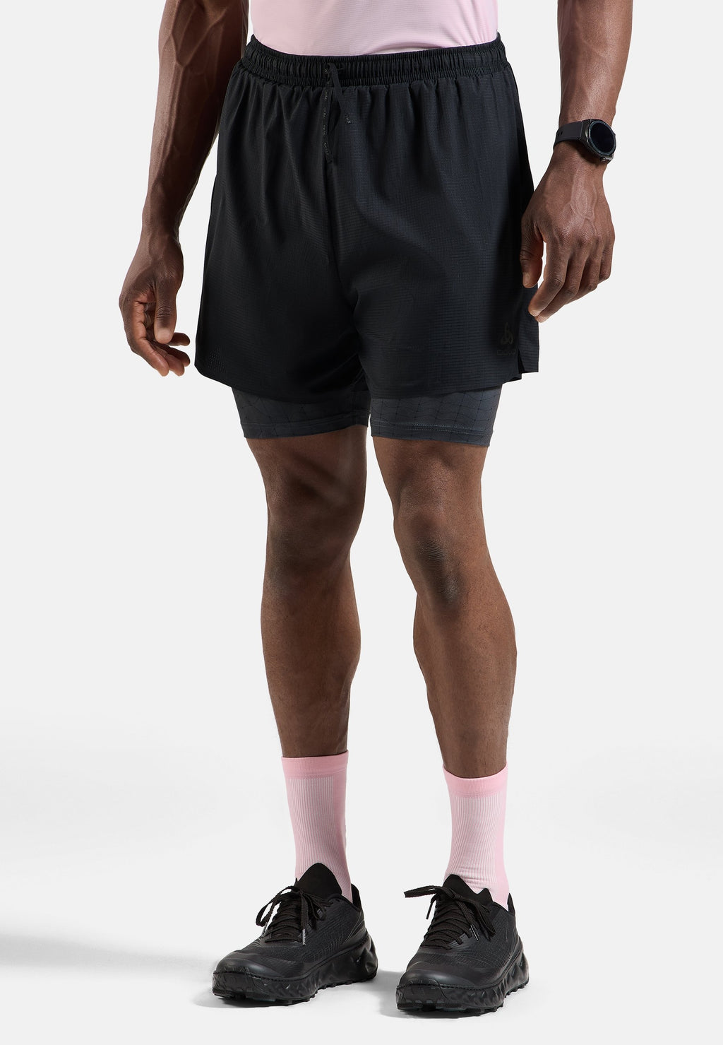 The Zeroweight 5-inch 2-in-1 hyper print running shorts