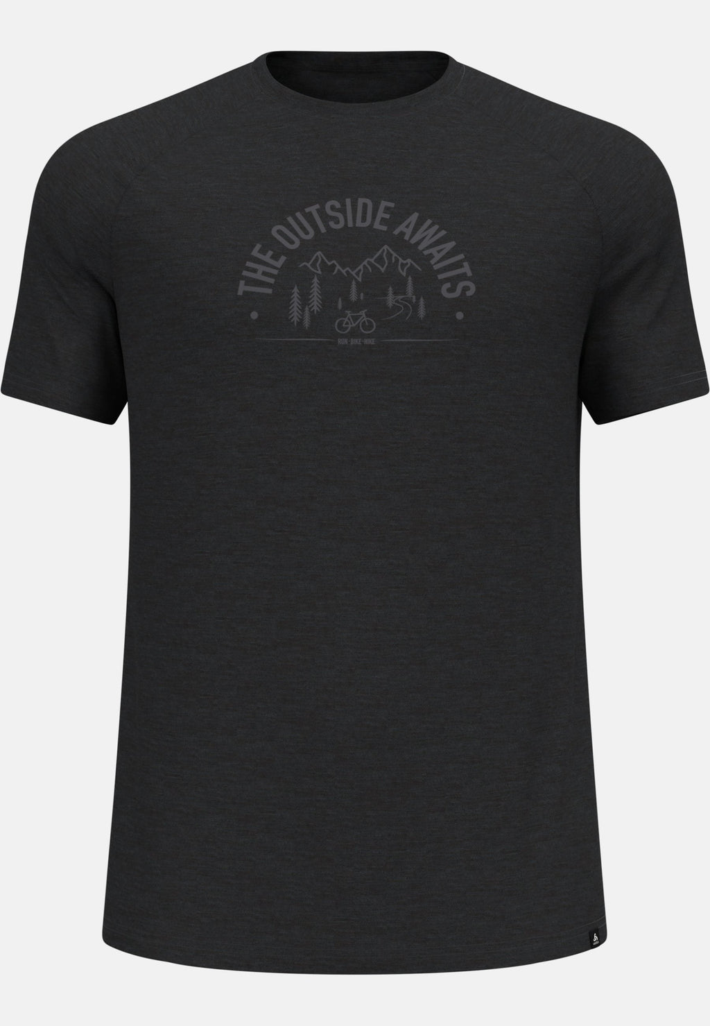 The Ride 365 Performance Wool 130 print t-shirt
