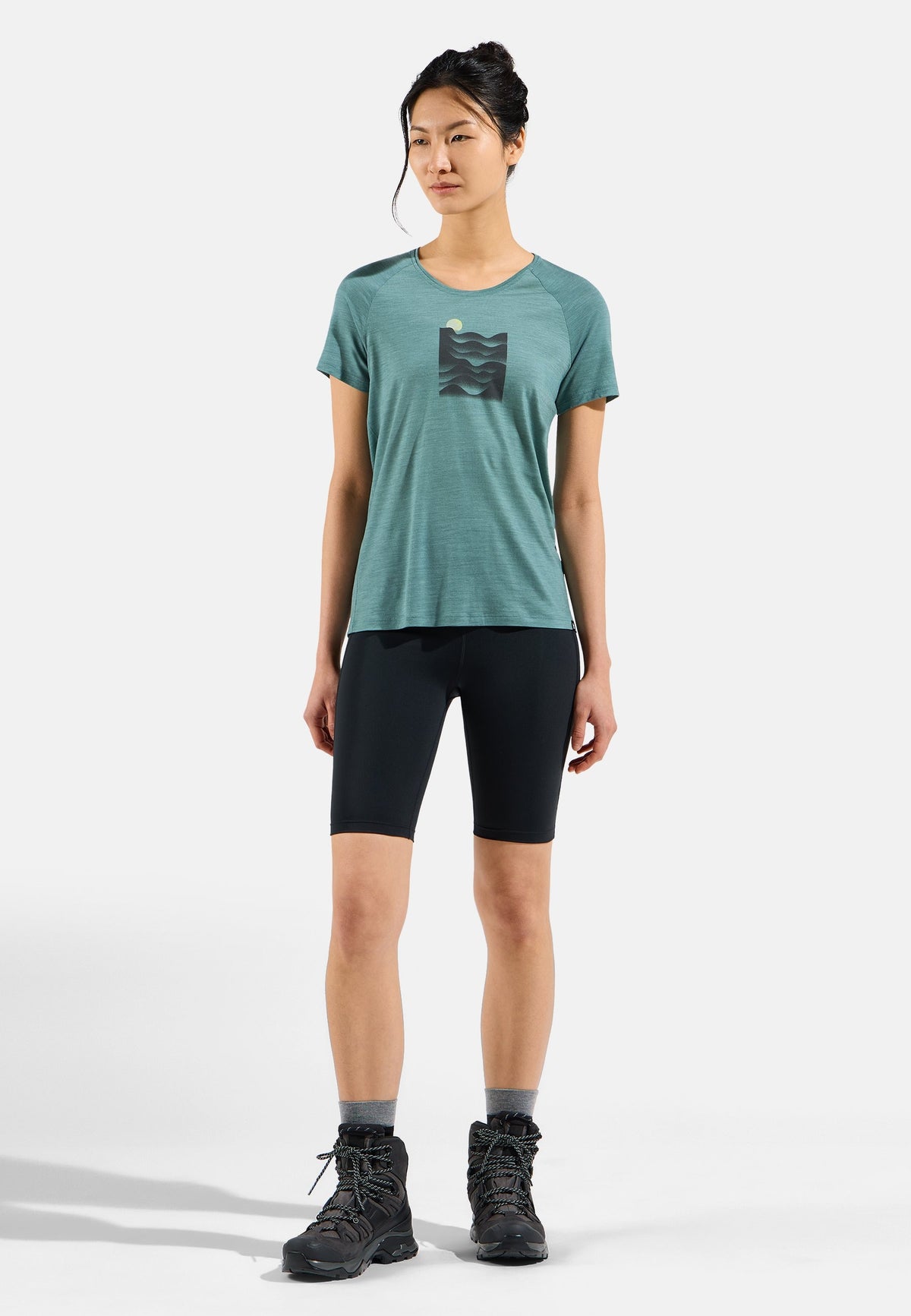 Ascent Performance Wool 130 sunset t-shirt