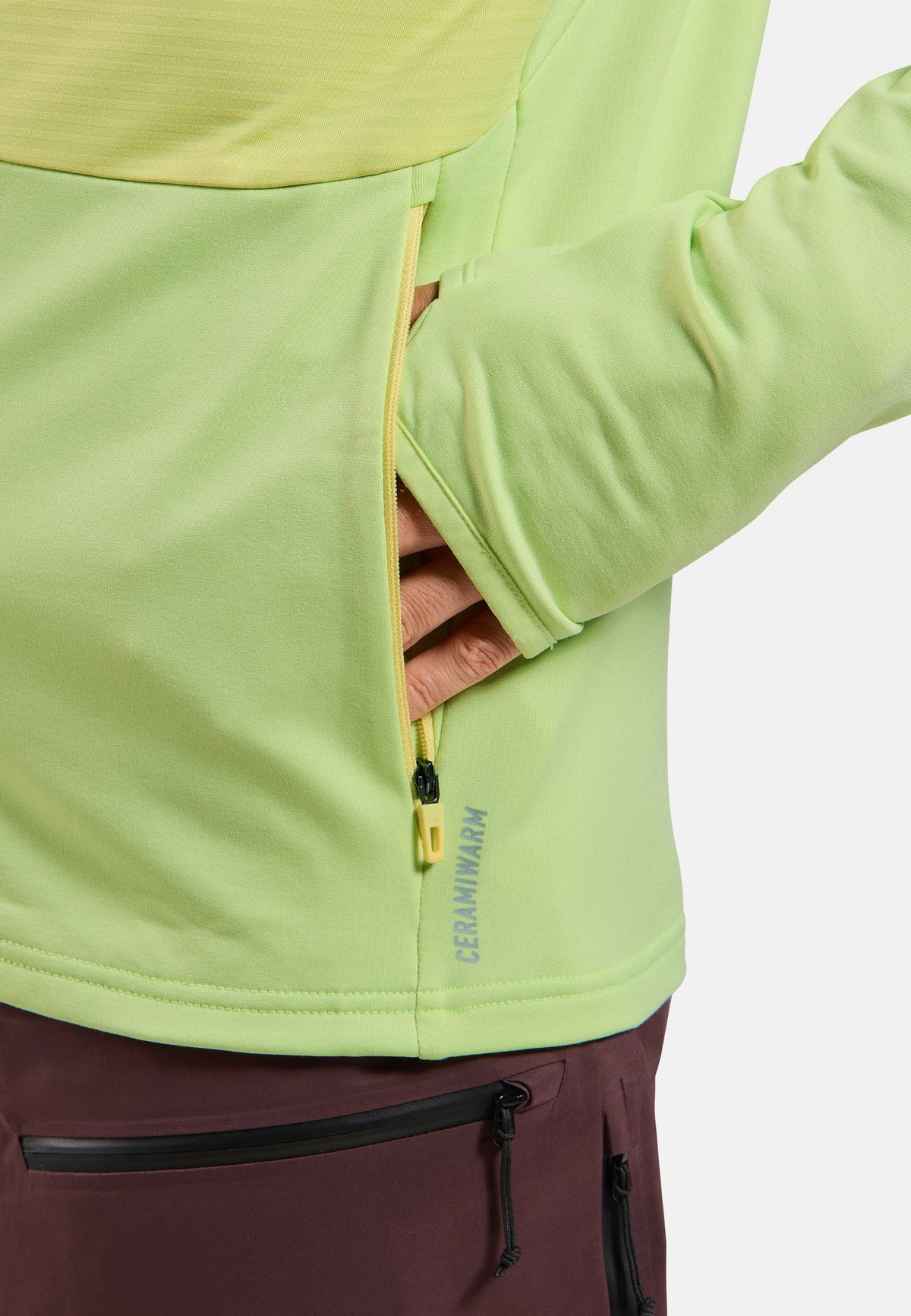 The Descent Ceramiwarm zippered mid layer