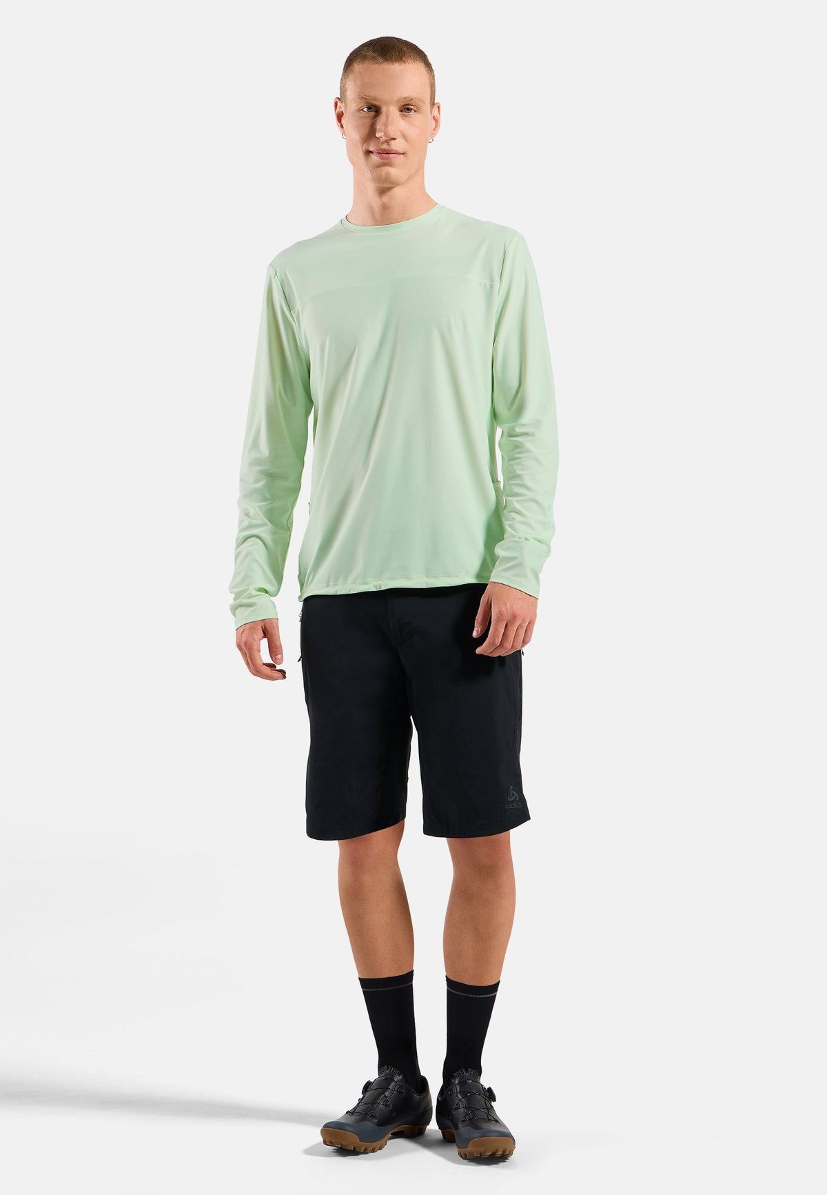 The Explorer Chill-Tec cargo long-sleeve t-shirt