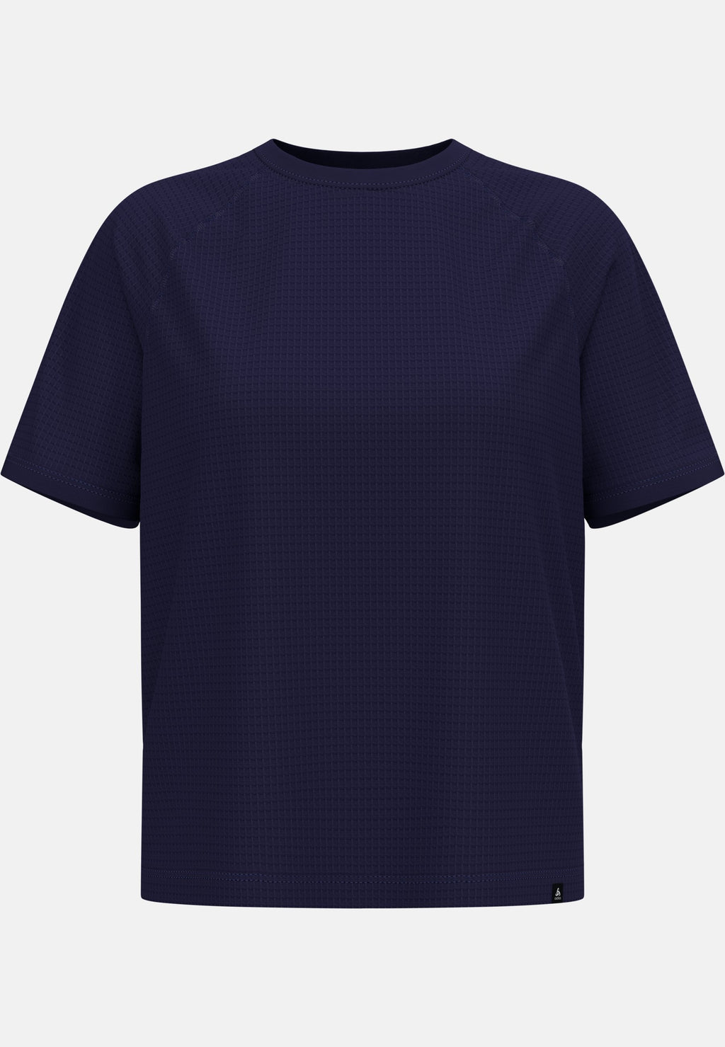 The Ascent merino-blend waffle cropped short-sleeve t-shirt