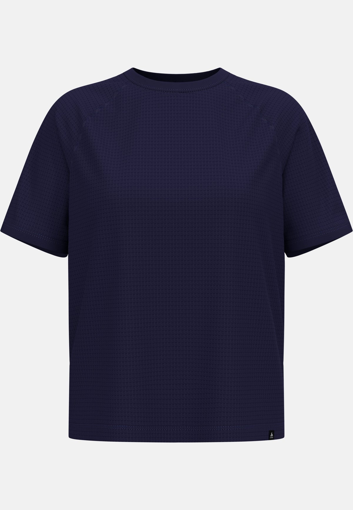 The Ascent merino-blend waffle cropped short-sleeve t-shirt