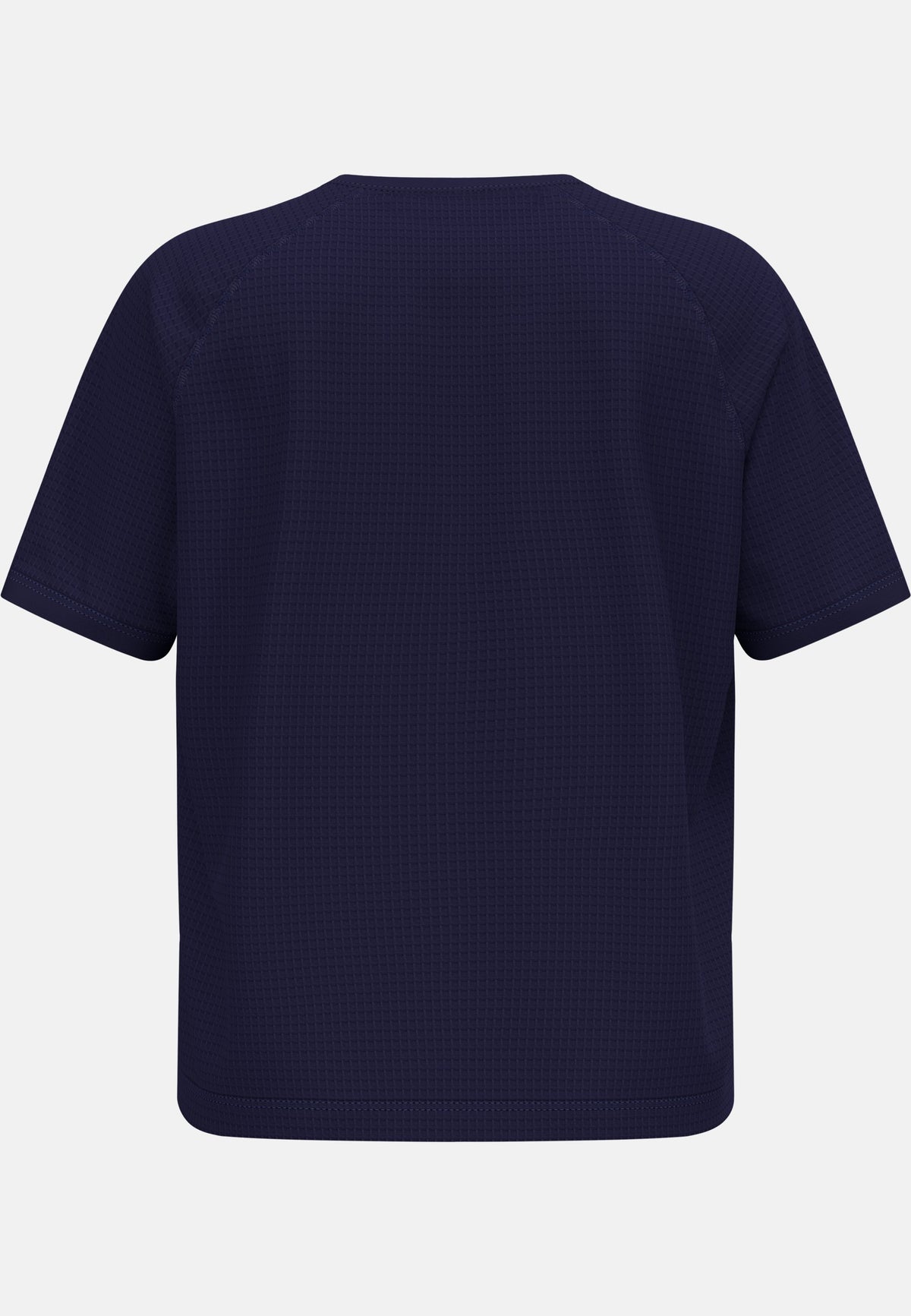 The Ascent merino-blend waffle cropped short-sleeve t-shirt