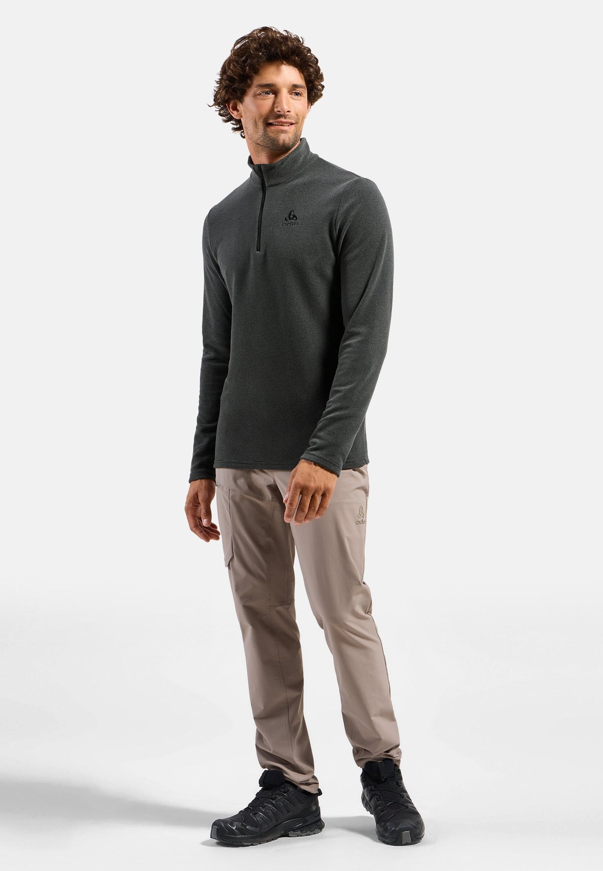 The men's Roy half-zip mid layer