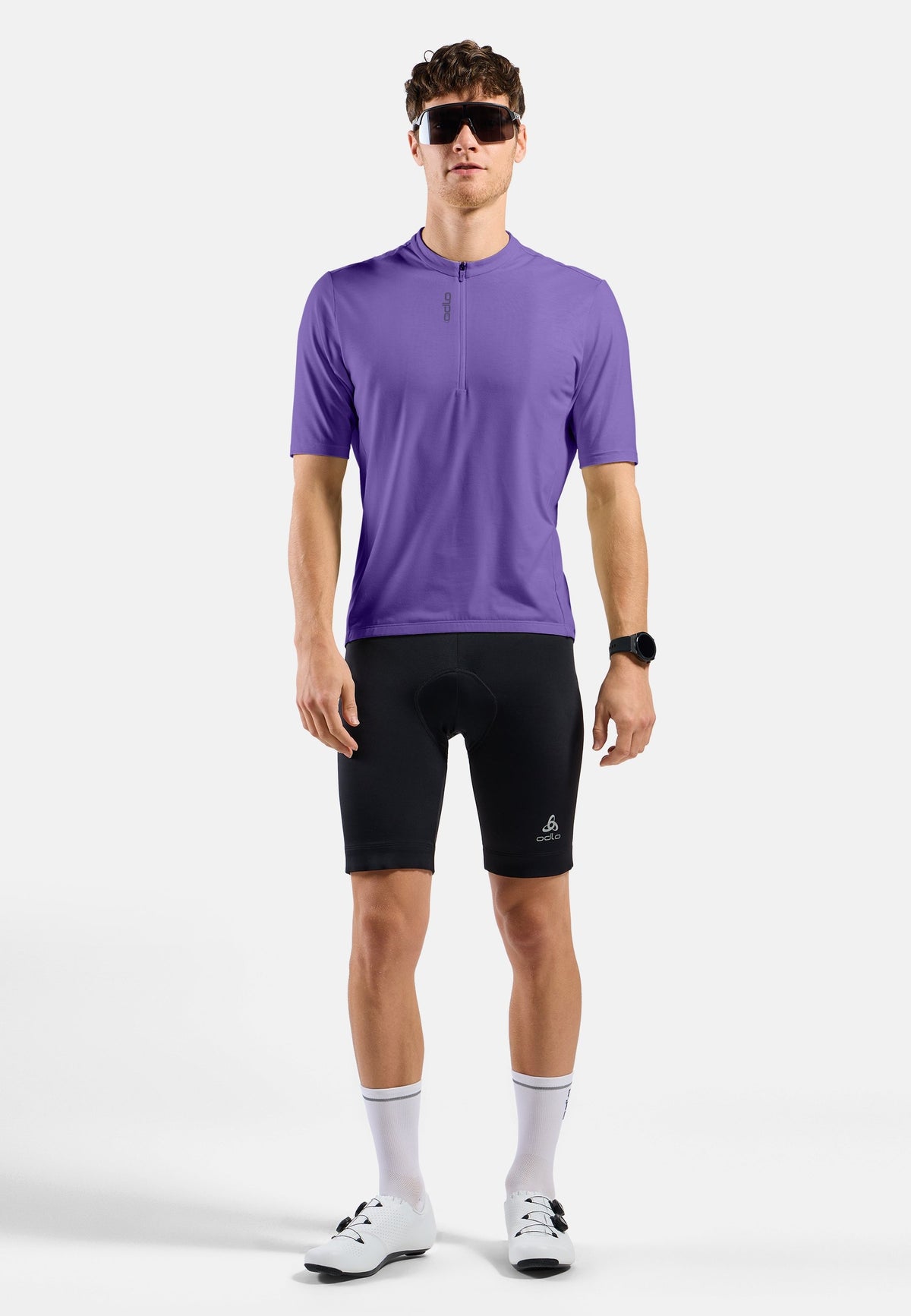 The Essentials half-zip cycling jersey
