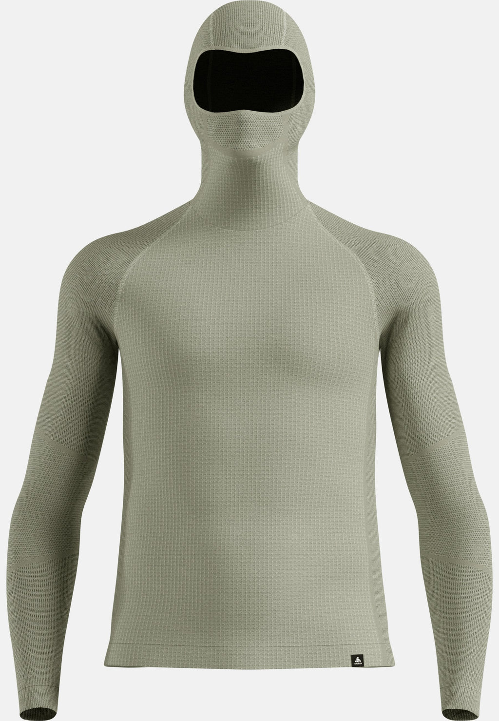 The Seamless Performance Wool base layer top with facemask
