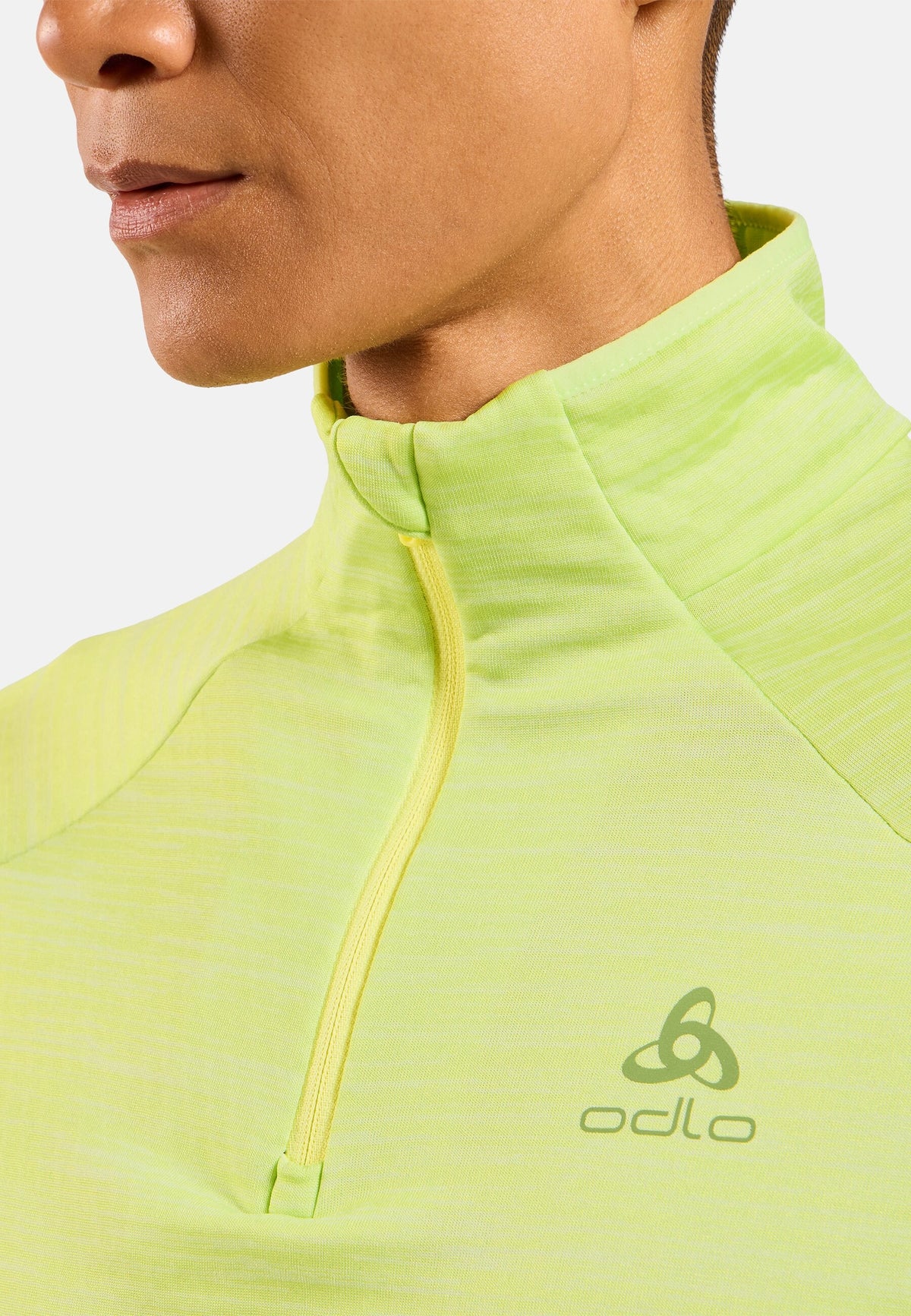 The men's Run Easy half-zip mid layer top