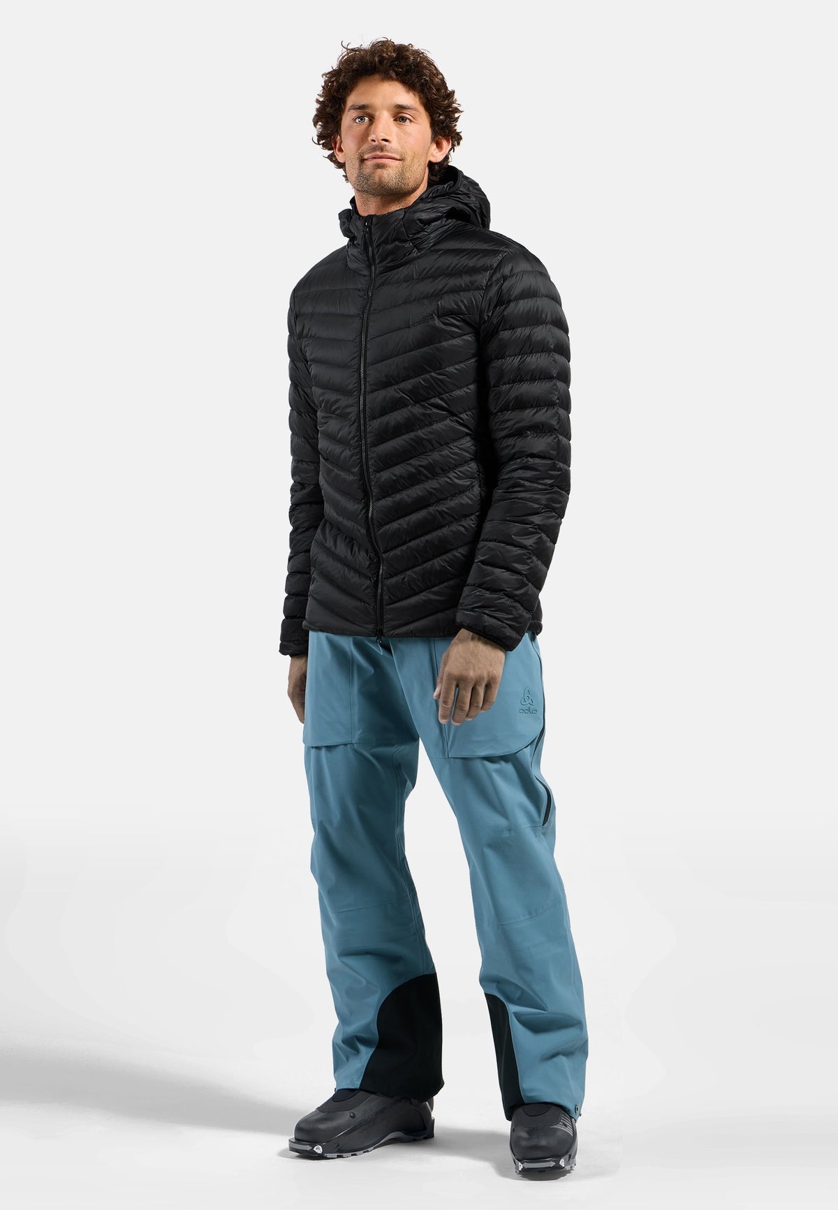 The X-Alp packable hooded down jacket