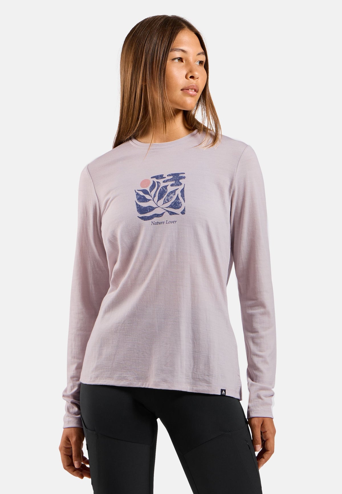 The Ascent merino 200 nature lover long sleeve t-shirt