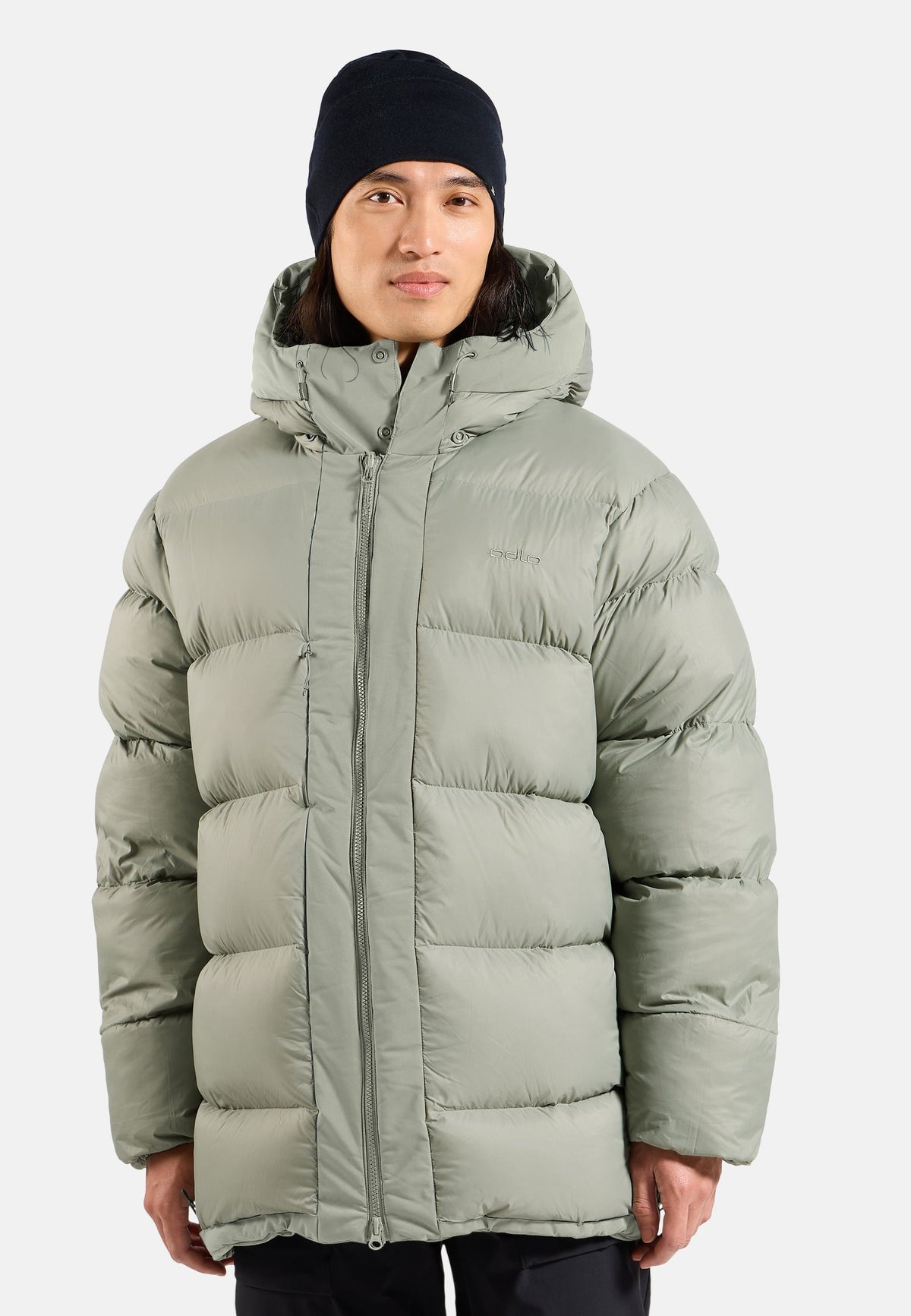 The Ascent reversible down hooded parka