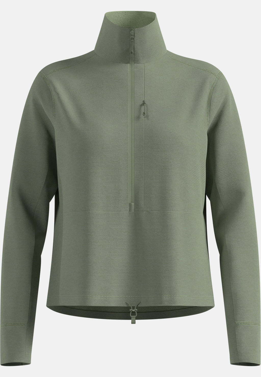 The Essentials grid fleece half-zip multisport mid layer