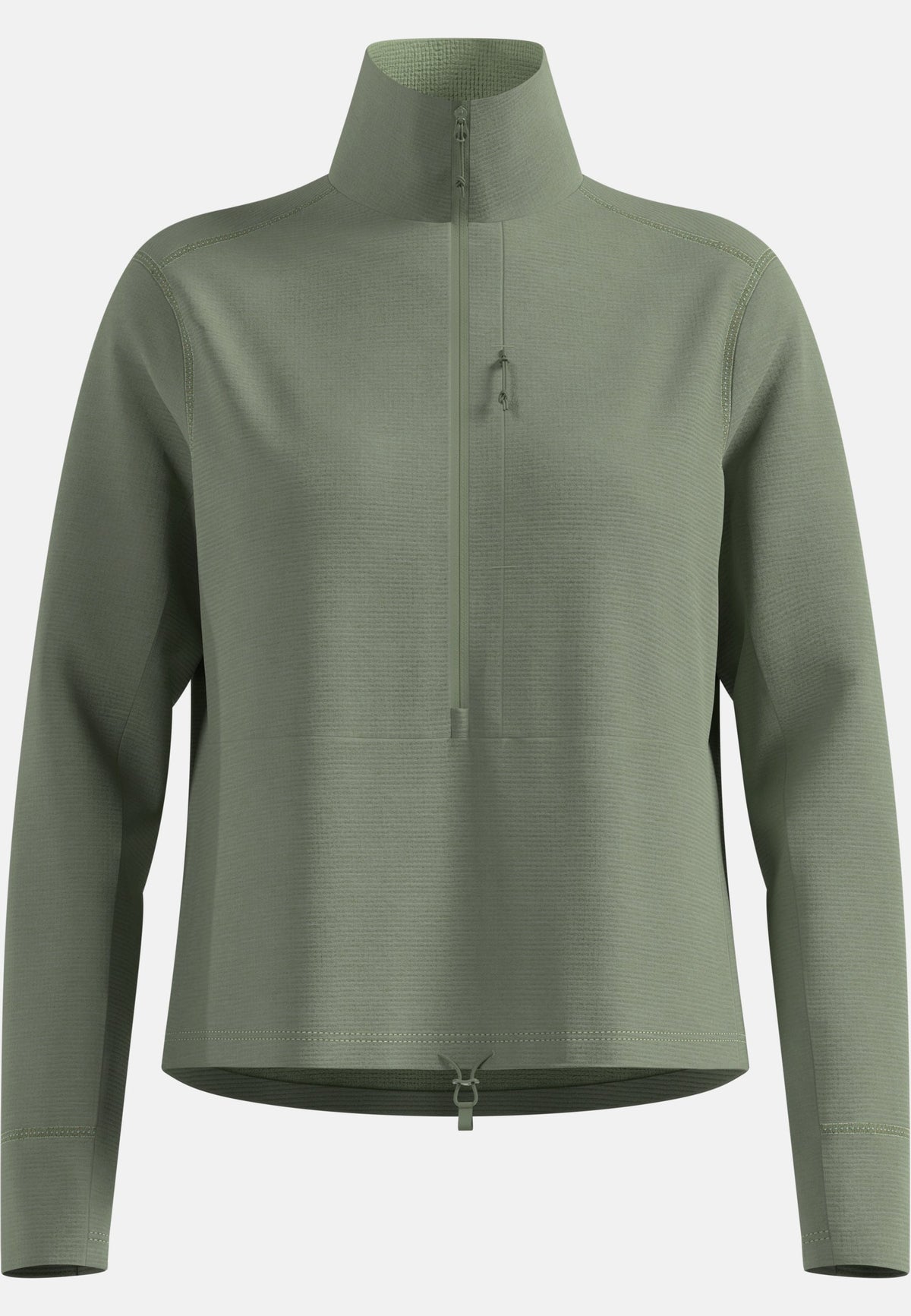 The Essentials grid fleece half-zip multisport mid layer