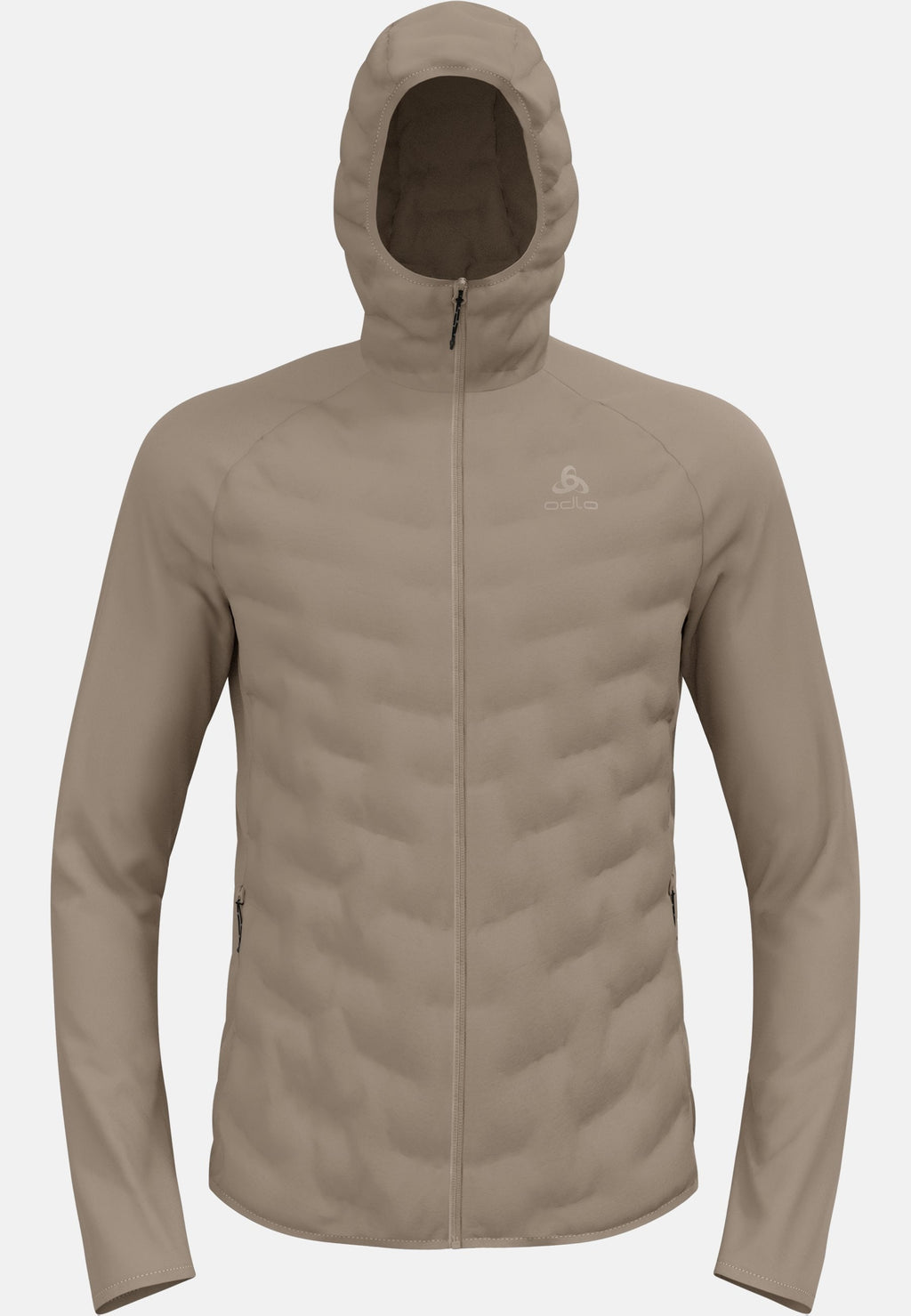 The Zeroweight Insulator hybrid mid layer hooded zip
