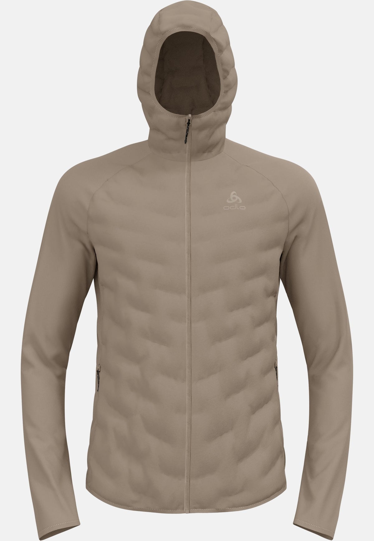 The Zeroweight Insulator hybrid mid layer hooded zip