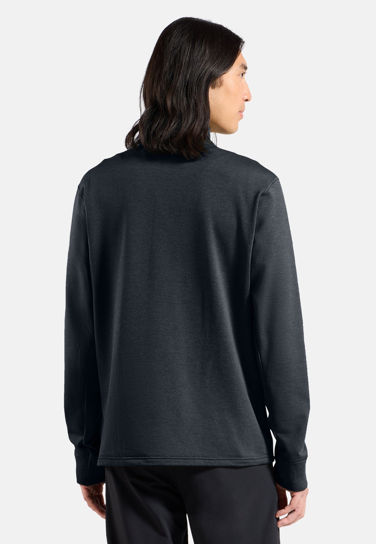 The Essentials grid fleece full-zip multisport mid layer