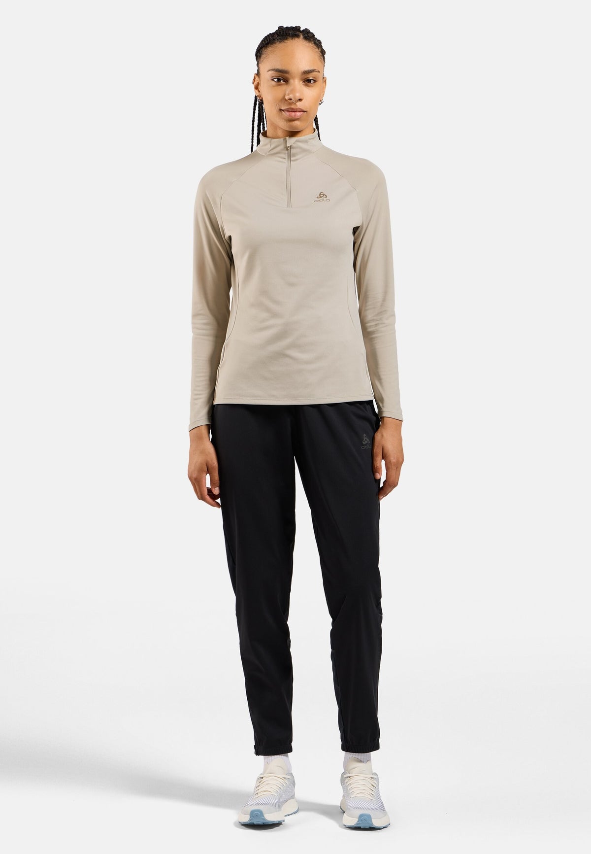 The Essentials Ceramiwarm half-zip mid layer