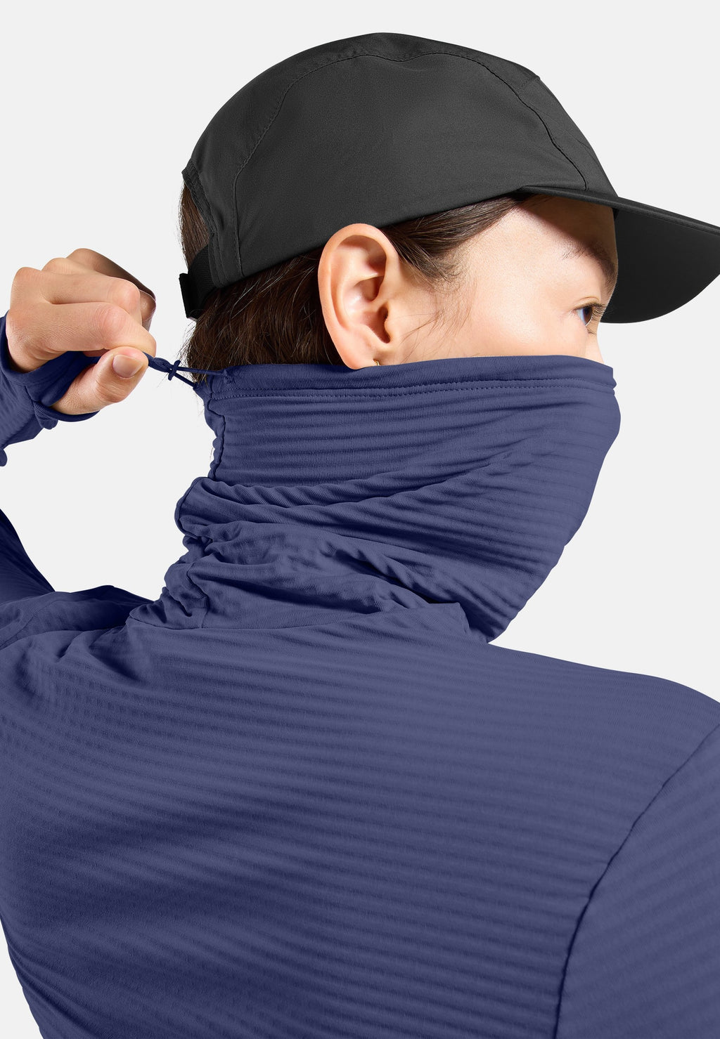 The Essentials Thermal turtleneck running mid layer