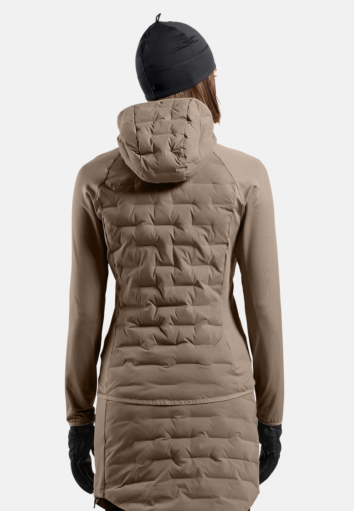 The Zeroweight Insulator hybrid mid layer hooded zip