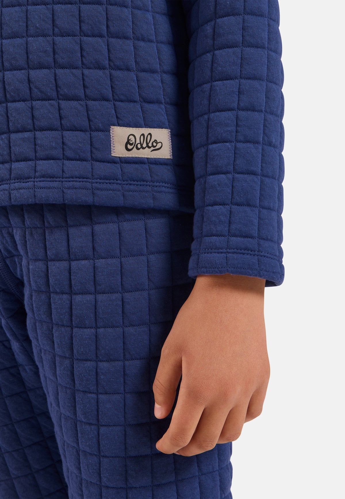 The Adventurer Collection quilted kids' crewneck top